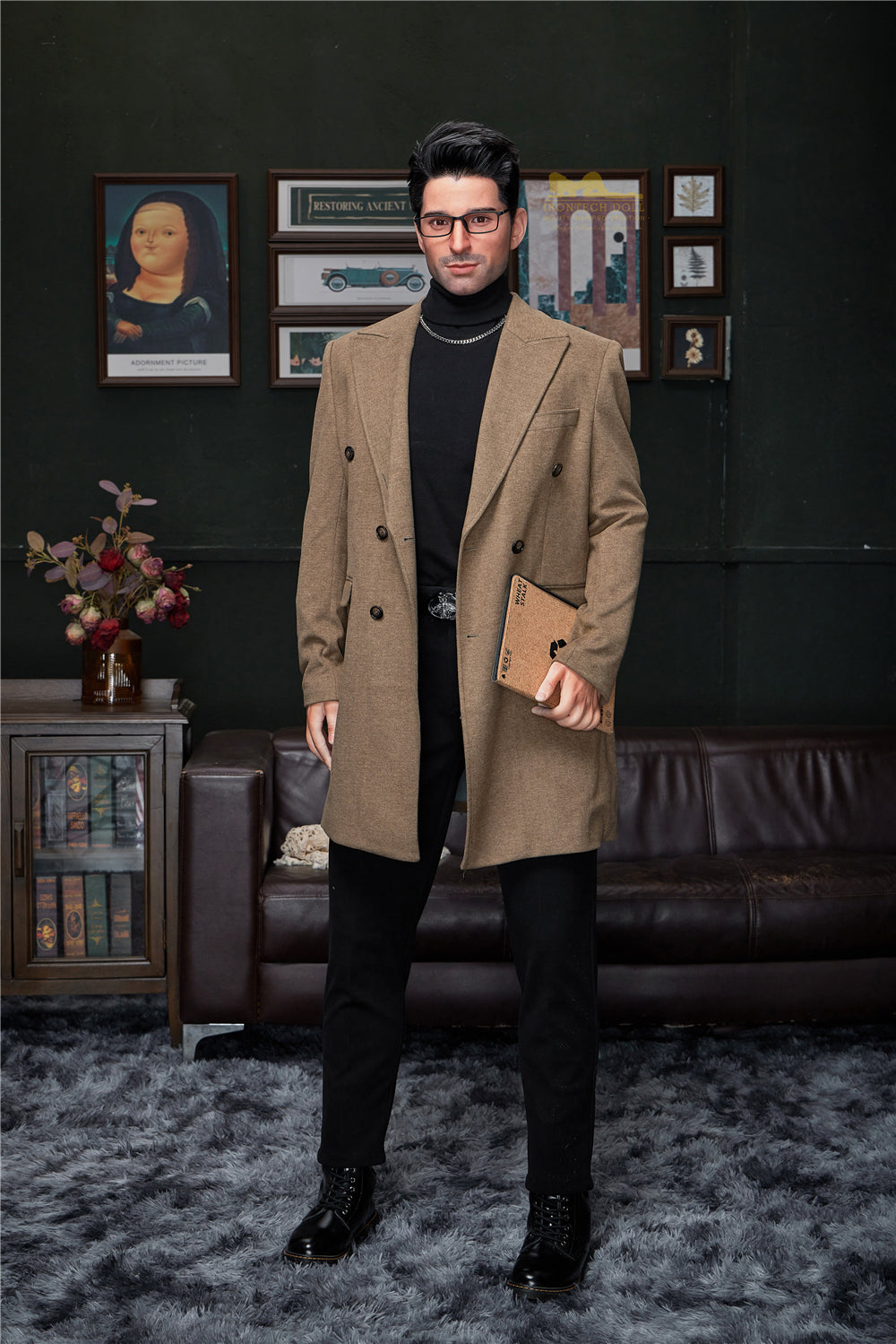 Georges mâle poupée sexuelle (Irontech Doll 176 cm m3 silicone)