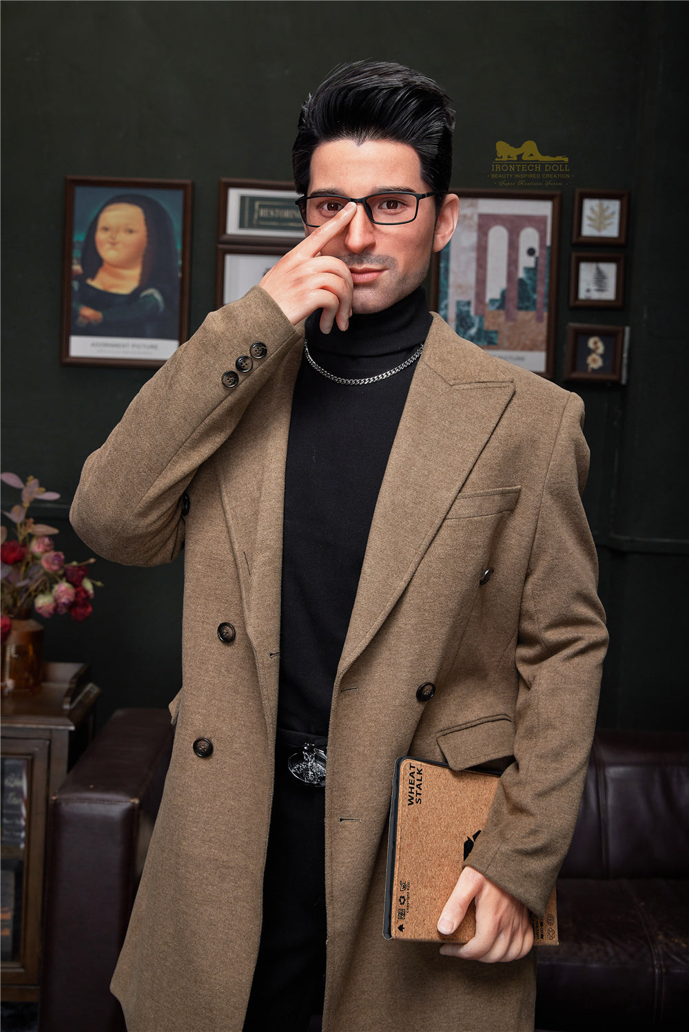 Georges mâle poupée sexuelle (Irontech Doll 176 cm m3 silicone)