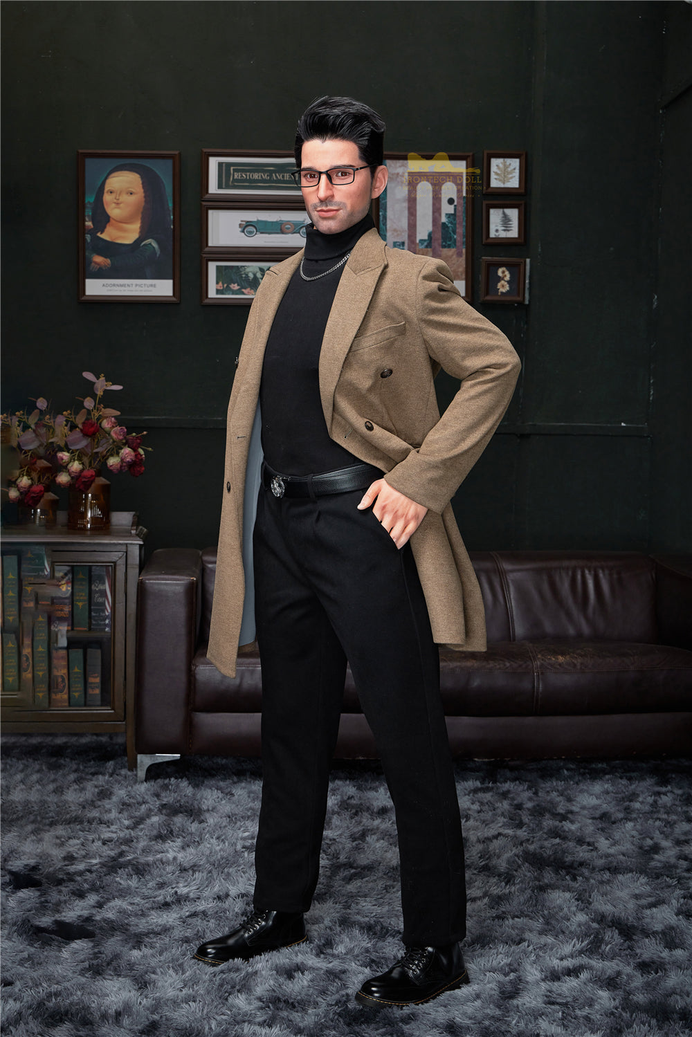 Georges mâle poupée sexuelle (Irontech Doll 176 cm m3 silicone)