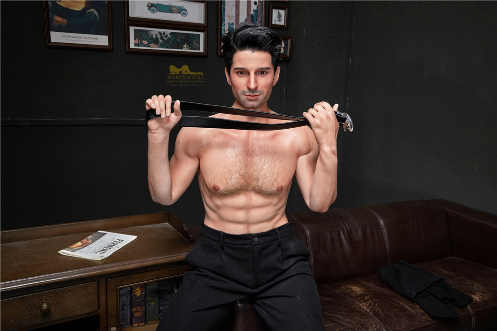 Georges mâle poupée sexuelle (Irontech Doll 176 cm m3 silicone)