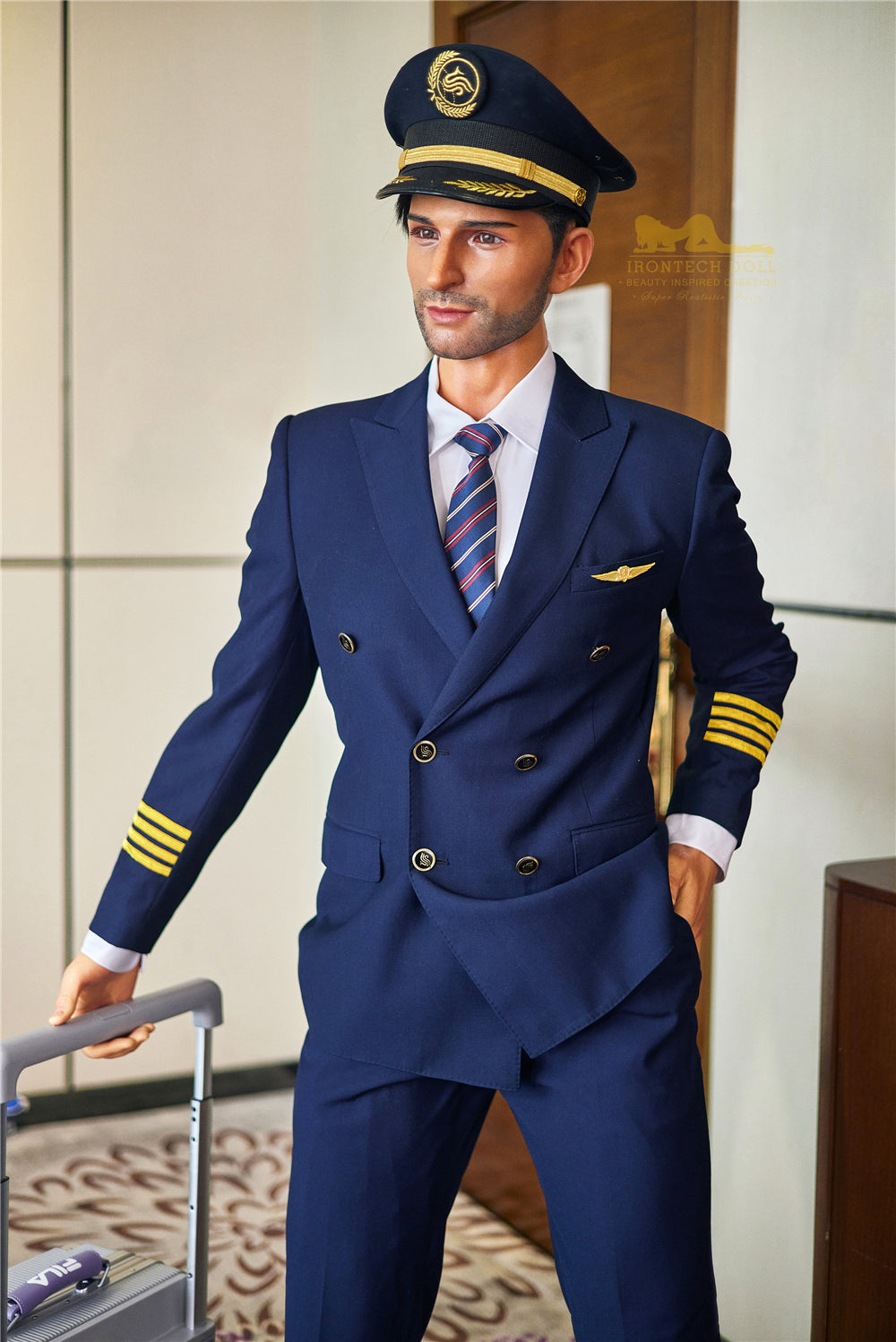 Georges mâle poupée sexuelle (Irontech Doll 176 cm m3 silicone)