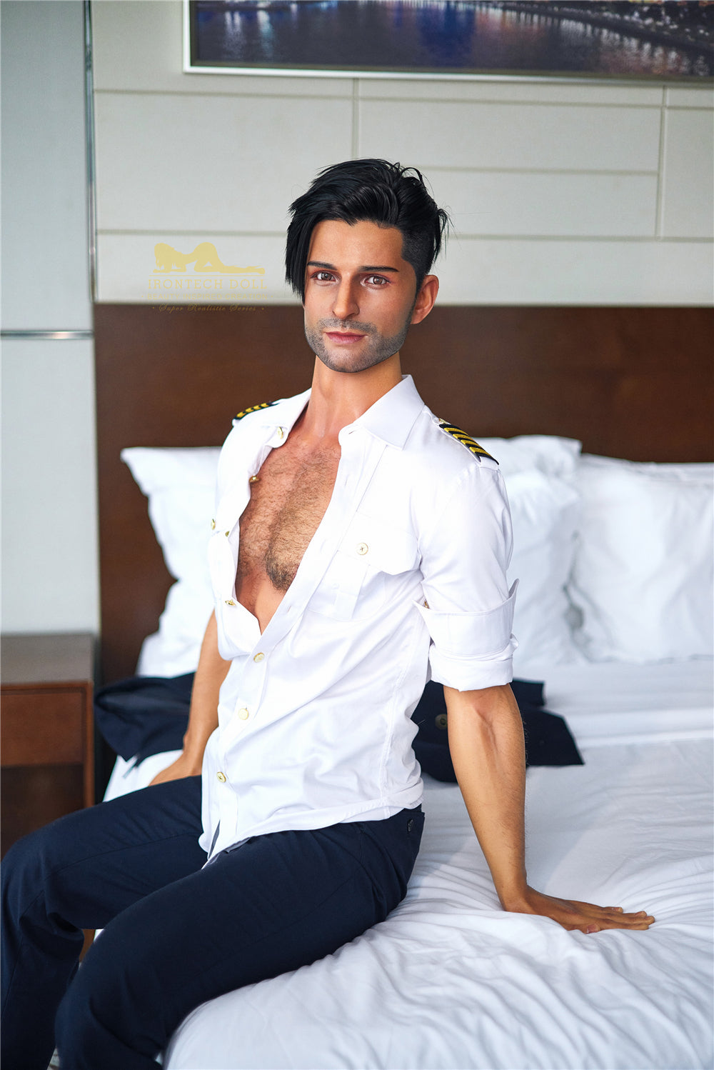 Georges mâle poupée sexuelle (Irontech Doll 176 cm m3 silicone)