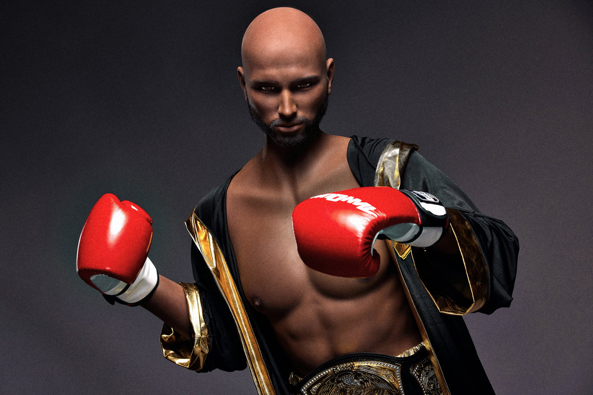 Kelvin mâle poupée sexuelle (Irontech Doll 175 cm #203 TPE)