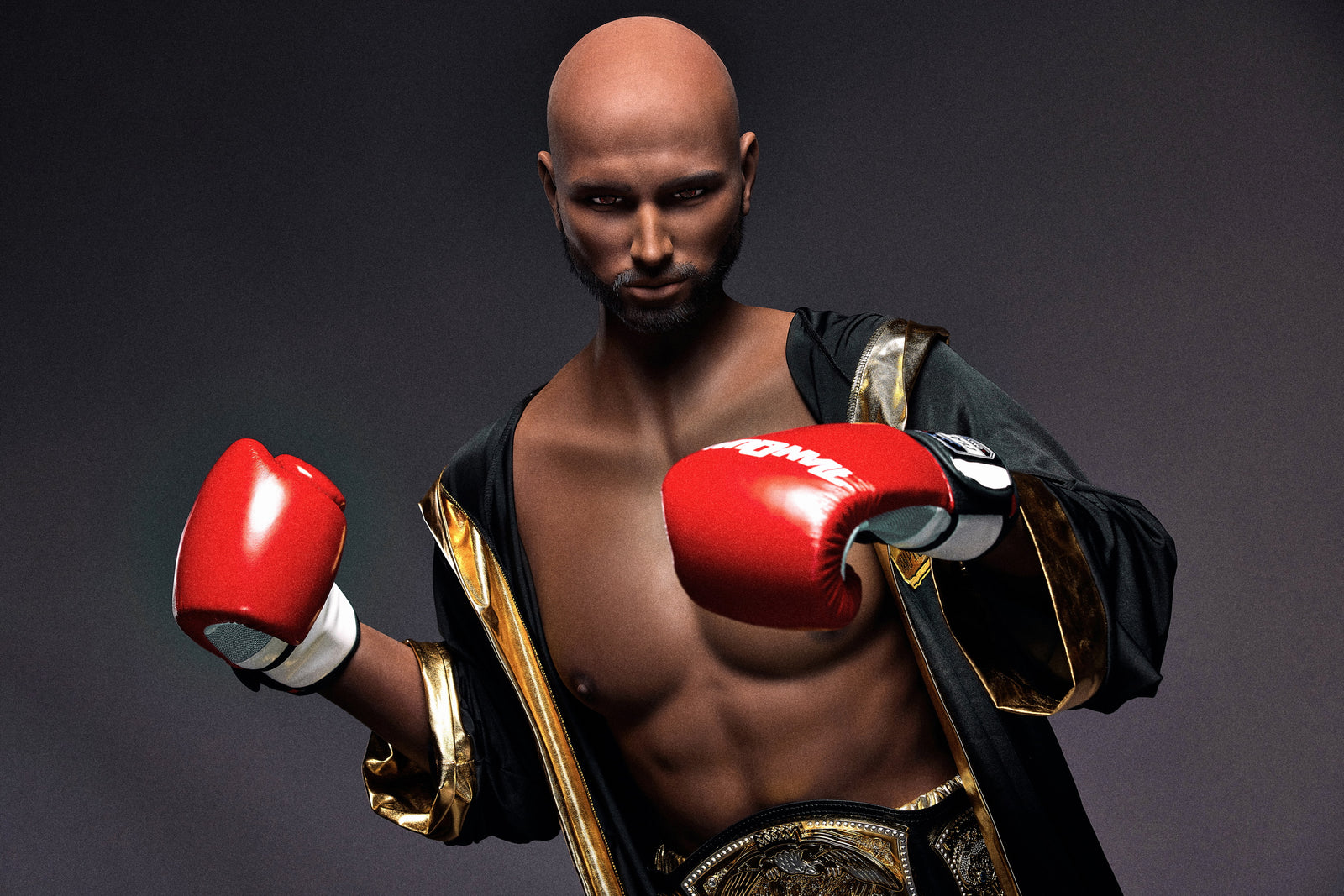 Kelvin mâle poupée sexuelle (Irontech Doll 175 cm #203 TPE)