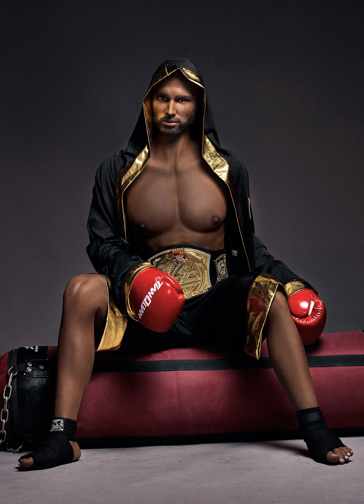 Kelvin mâle poupée sexuelle (Irontech Doll 175 cm #203 TPE)