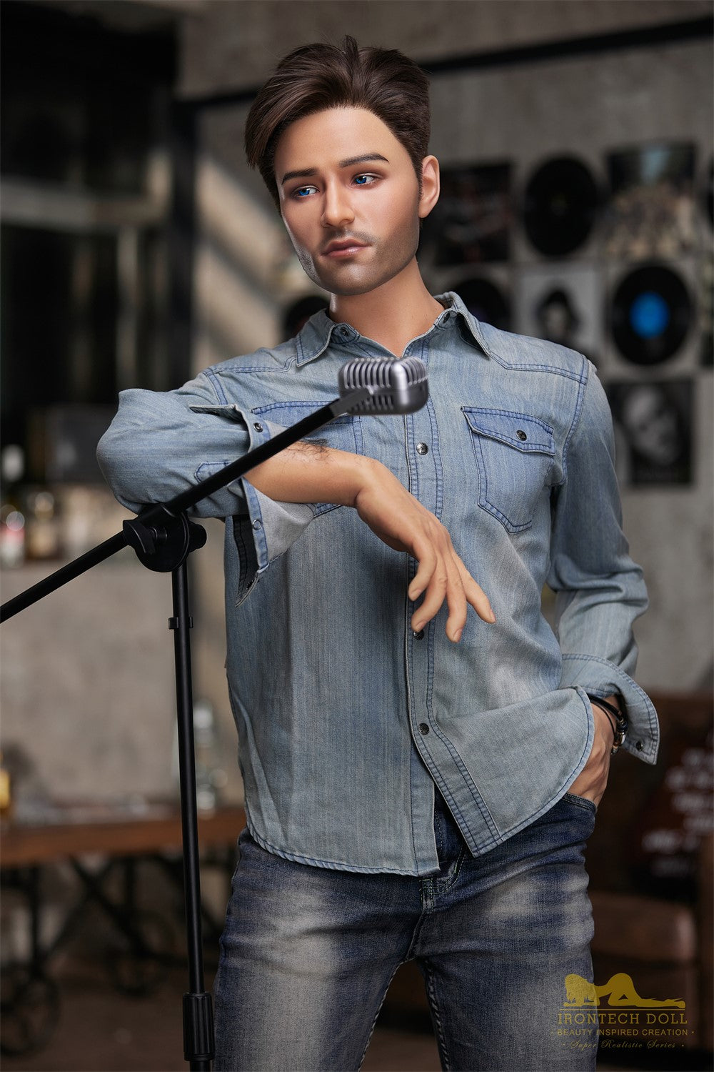 Steve Mâle poupée sexuelle (Irontech Doll 170 cm M4 Silicone)