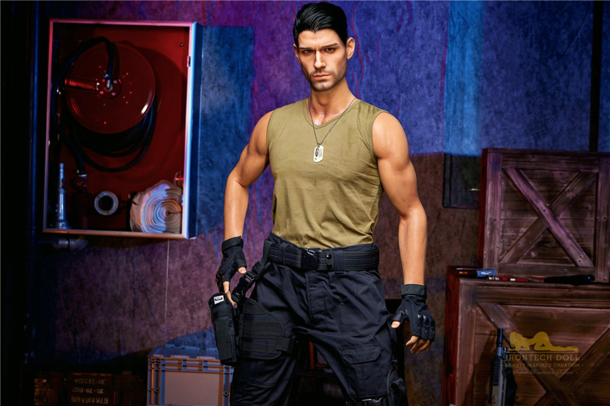 Thomas mâle poupée sexuelle (Irontech Doll 176cm m5 silicone)