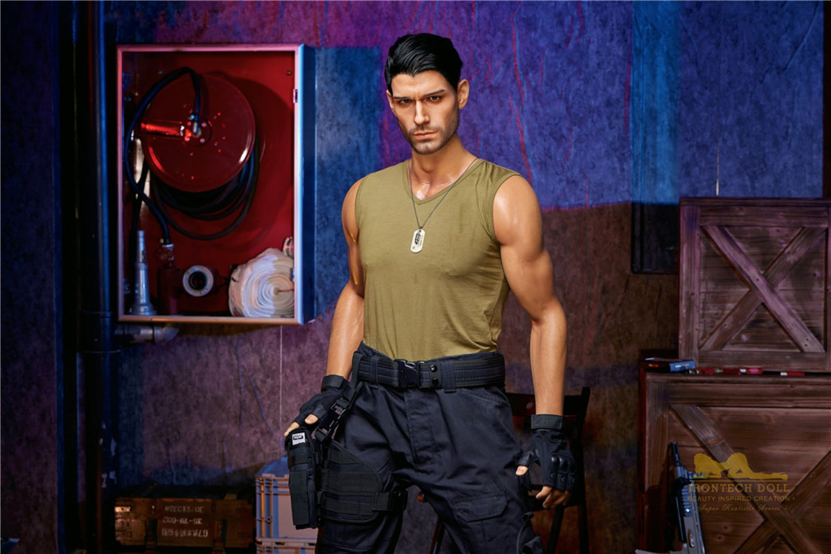 Thomas mâle poupée sexuelle (Irontech Doll 176cm m5 silicone)