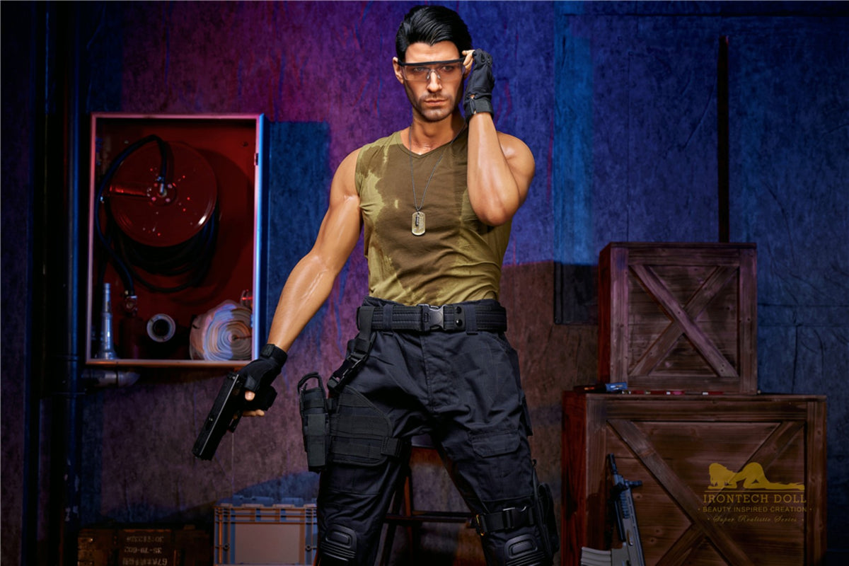 Thomas mâle poupée sexuelle (Irontech Doll 176cm m5 silicone)