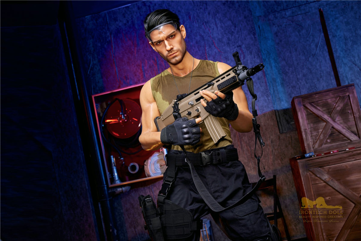 Thomas mâle poupée sexuelle (Irontech Doll 176cm m5 silicone)