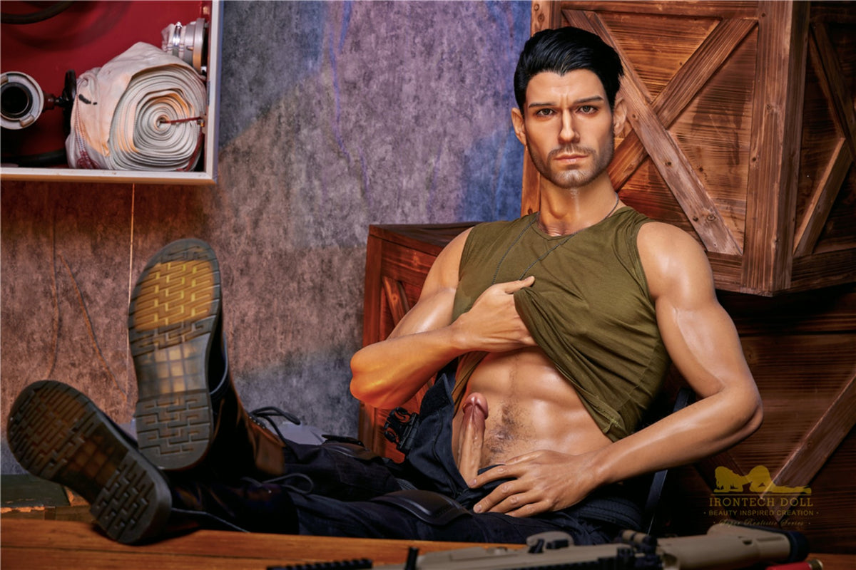 Thomas mâle poupée sexuelle (Irontech Doll 176cm m5 silicone)