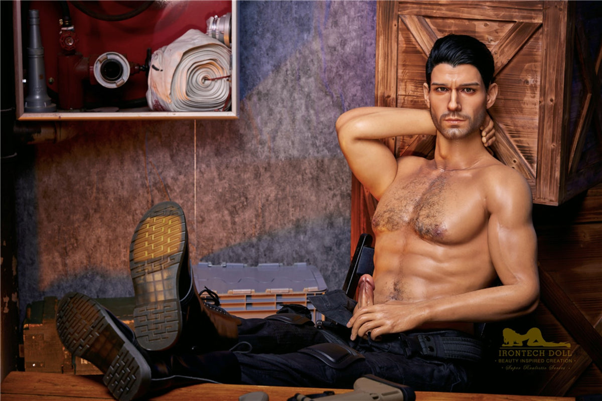 Thomas mâle poupée sexuelle (Irontech Doll 176cm m5 silicone)