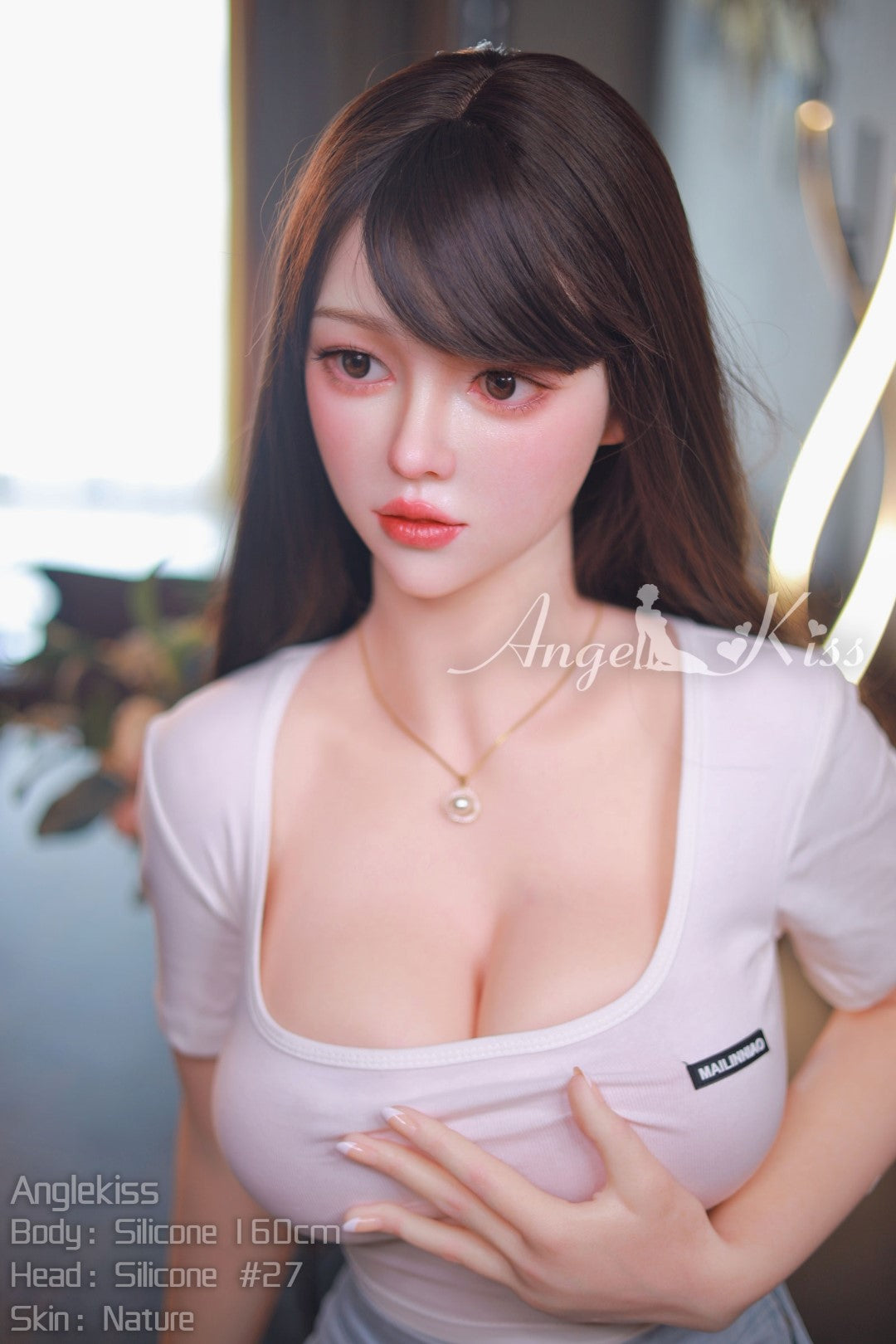 Lucie poupée sexuelle (AK-Doll 160cm D-Cup LS#27 Silicone)