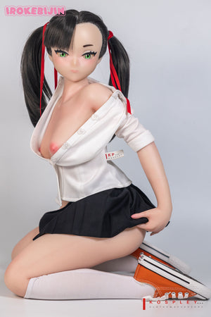 Marnie poupée sexuelle (Irokebijin Silicone D-Cup 90cm)