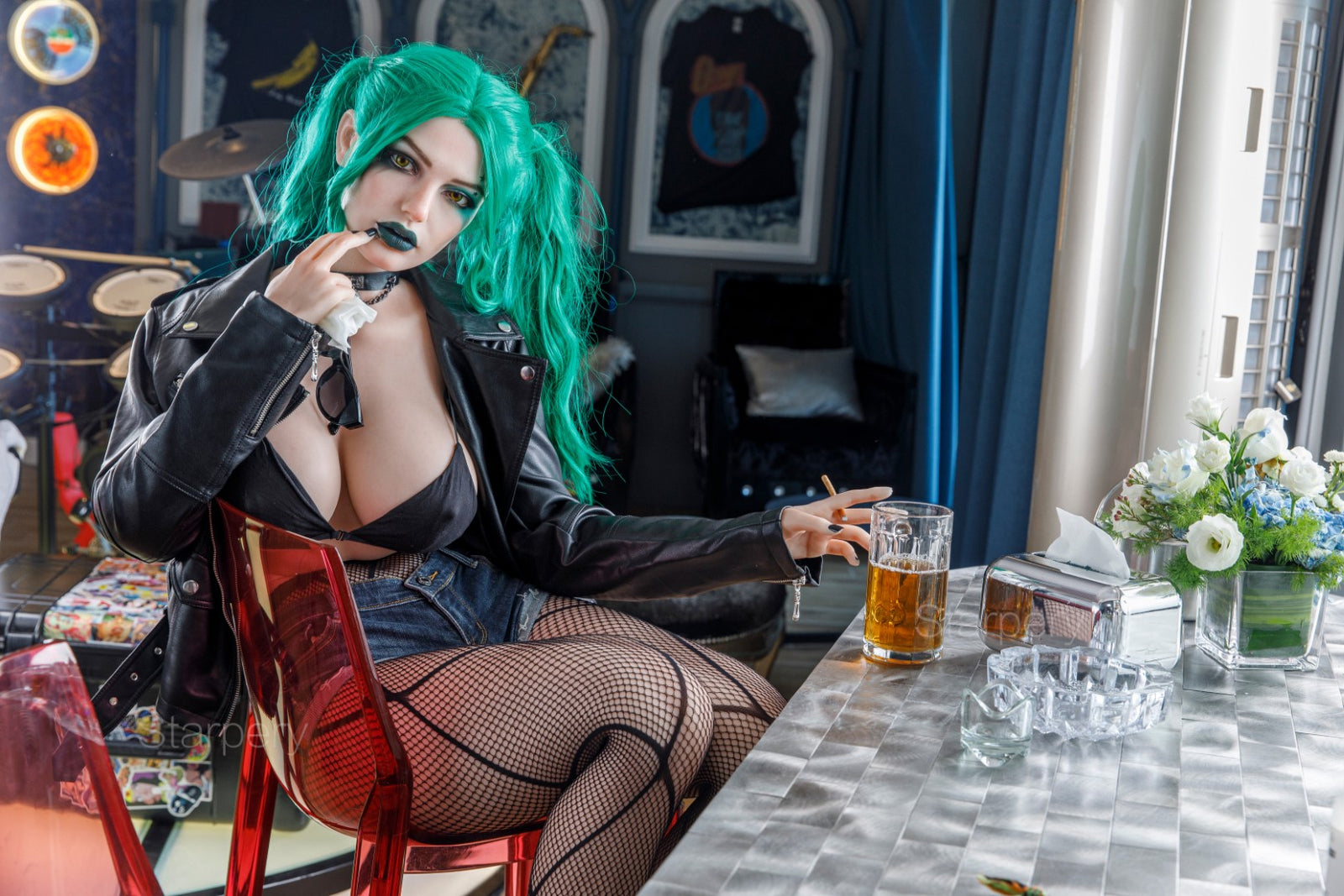 Flore poupée sexuelle (Starpery 174 cm bonnet G TPE+Silicone)