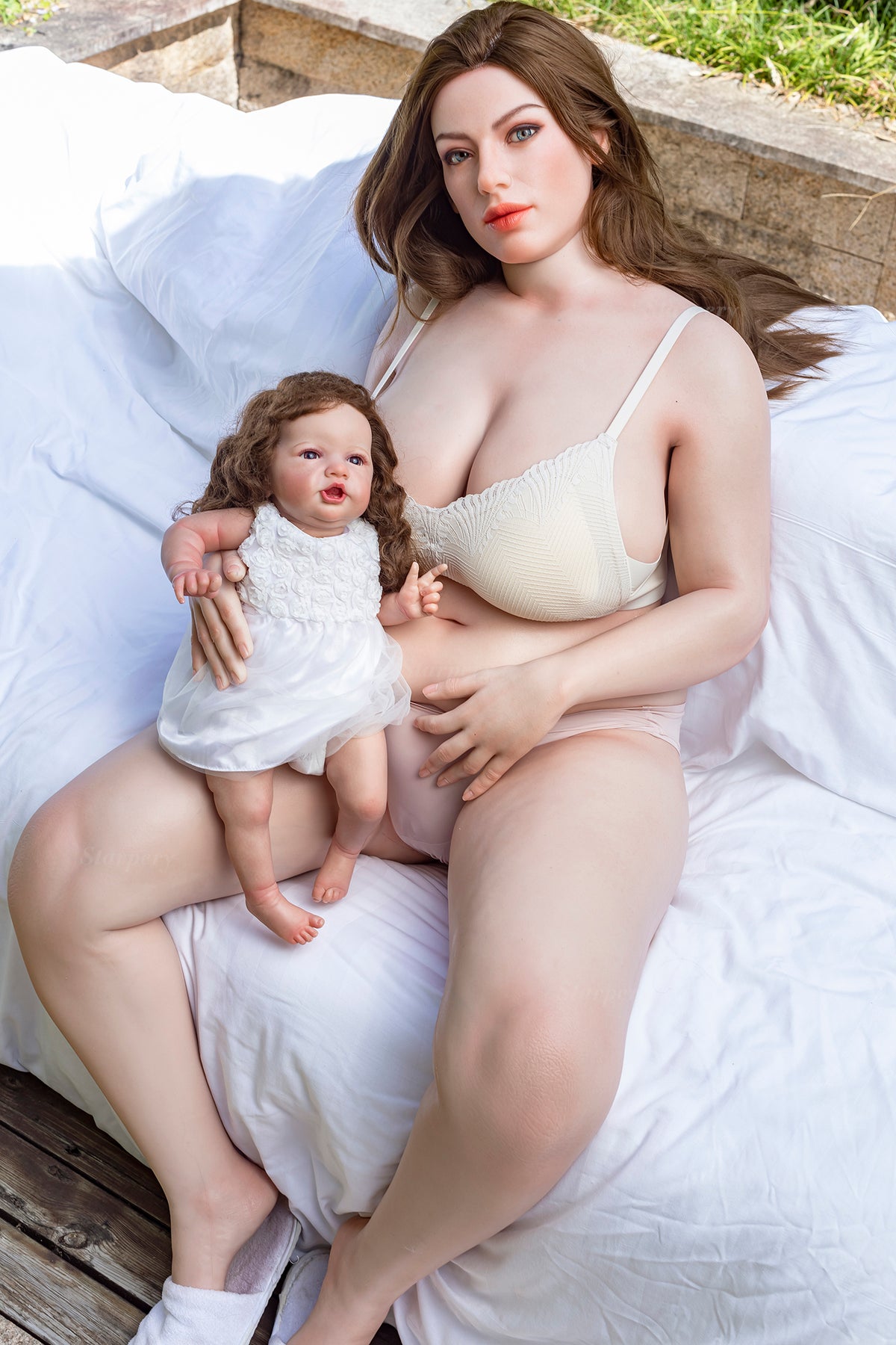 Amy poupée sexuelle (Starpery 161 cm H-cup TPE+Silicone)