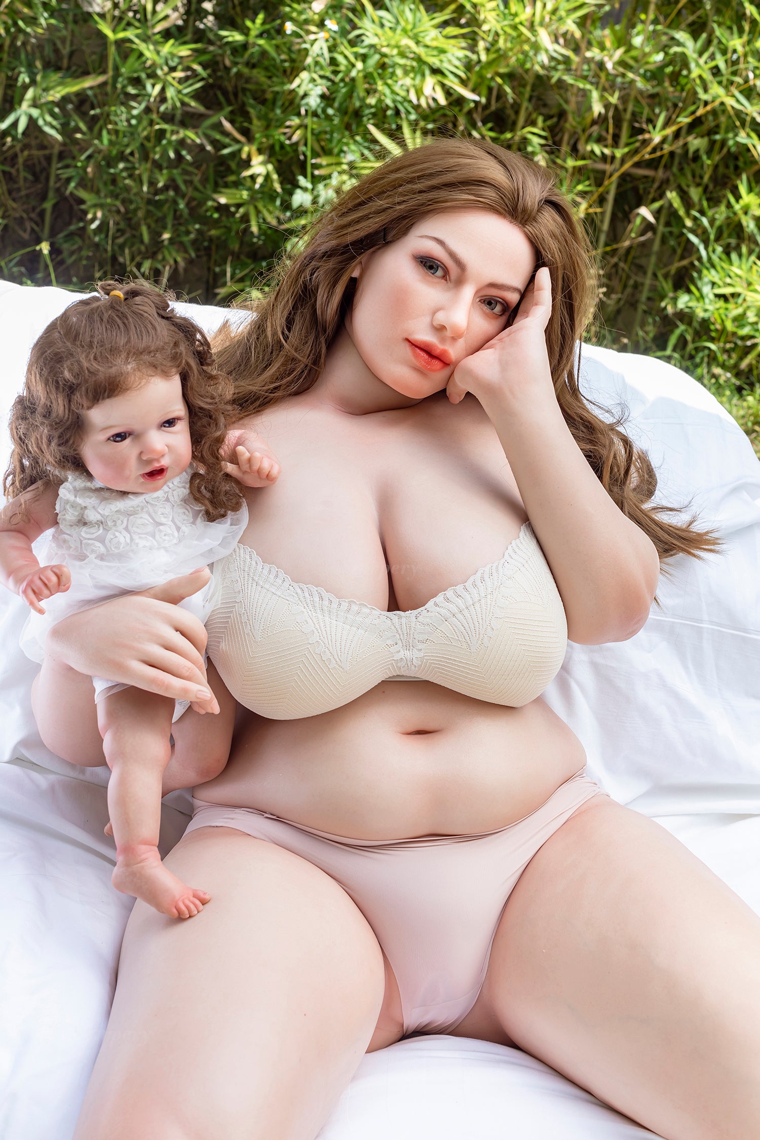 Amy poupée sexuelle (Starpery 161cm H-Kupa TPE + Silicone)