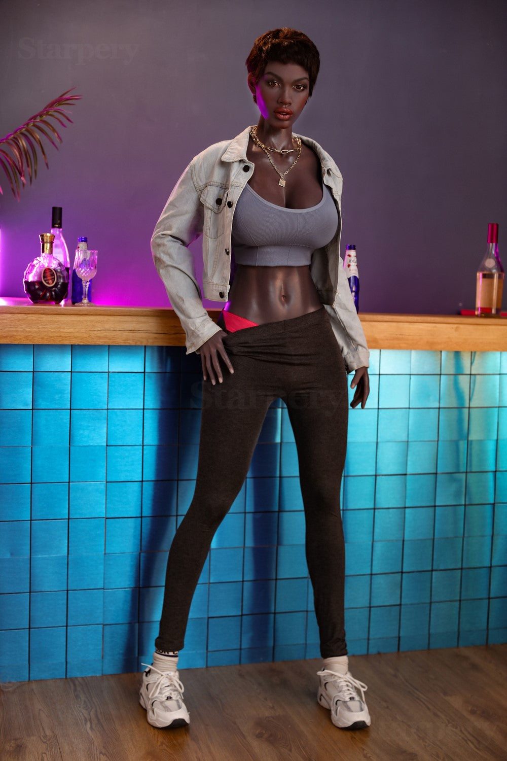 Keisha poupée sexuelle (Starpery 174 cm bonnet G TPE+Silicone)