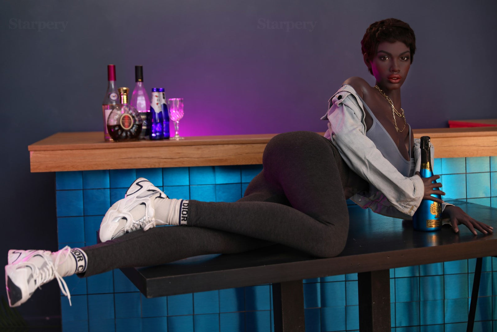 Keisha poupée sexuelle (Starpery 174 cm bonnet G TPE+Silicone)