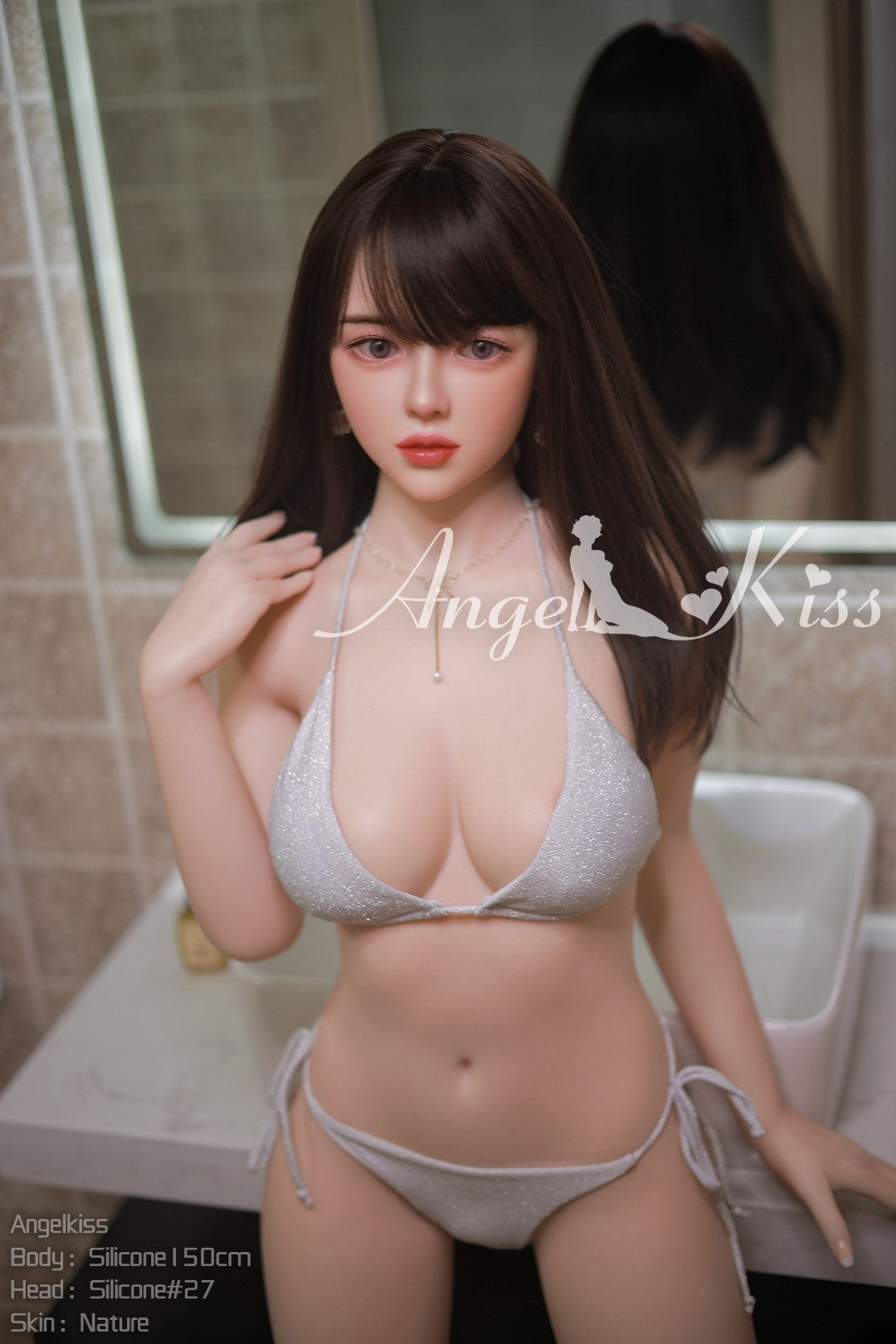 Lucie poupée sexuelle (AK-Doll 150 cm Bonnet D #S27 Silicone)