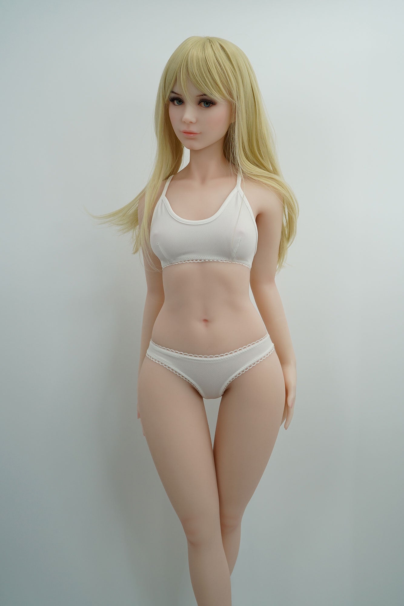 Elsa poupée sexuelle (Piper Doll 100 cm bonnet B en silicone)