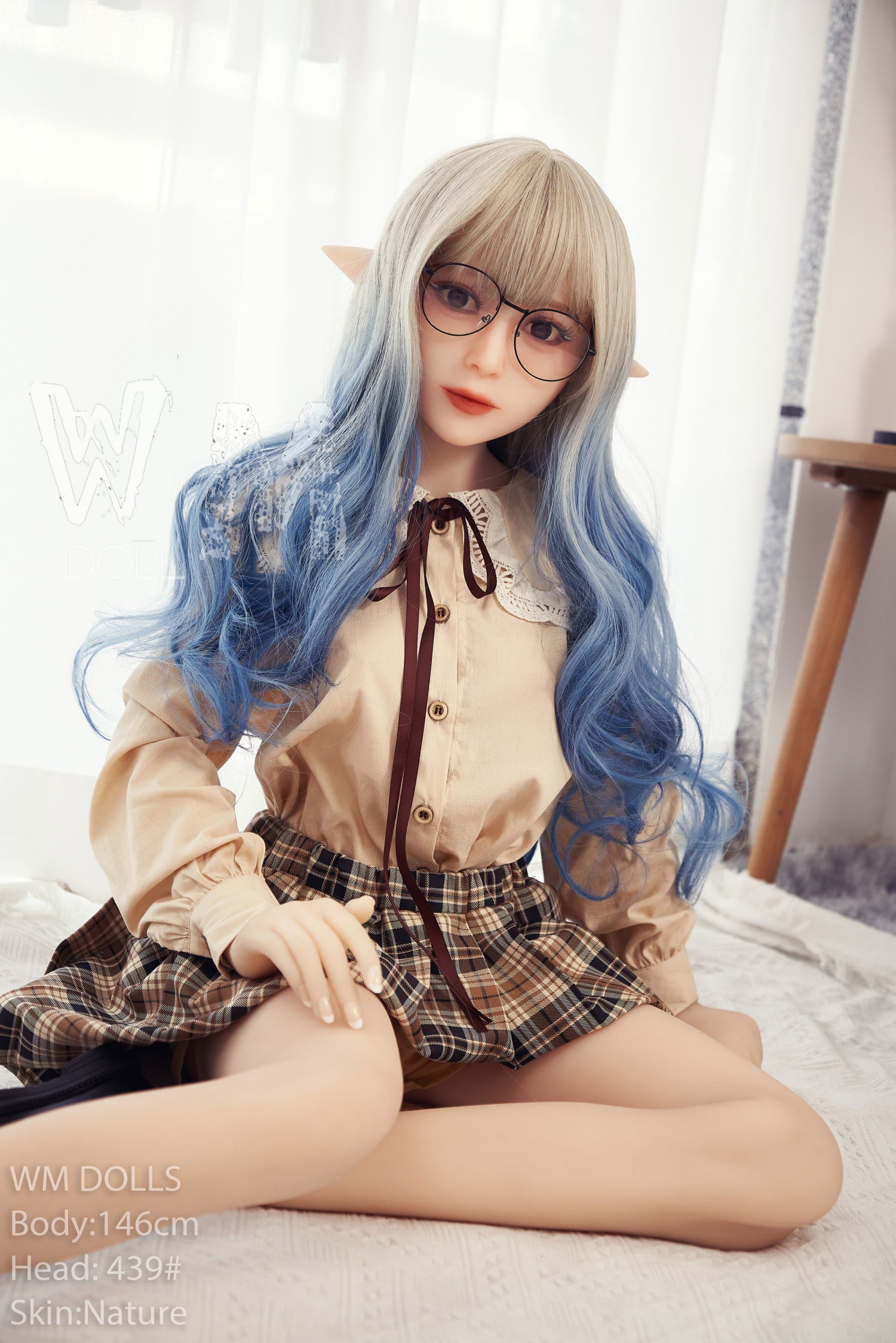 Akari poupée sexuelle (WM-Doll Bonnet C 146 cm #439 TPE)