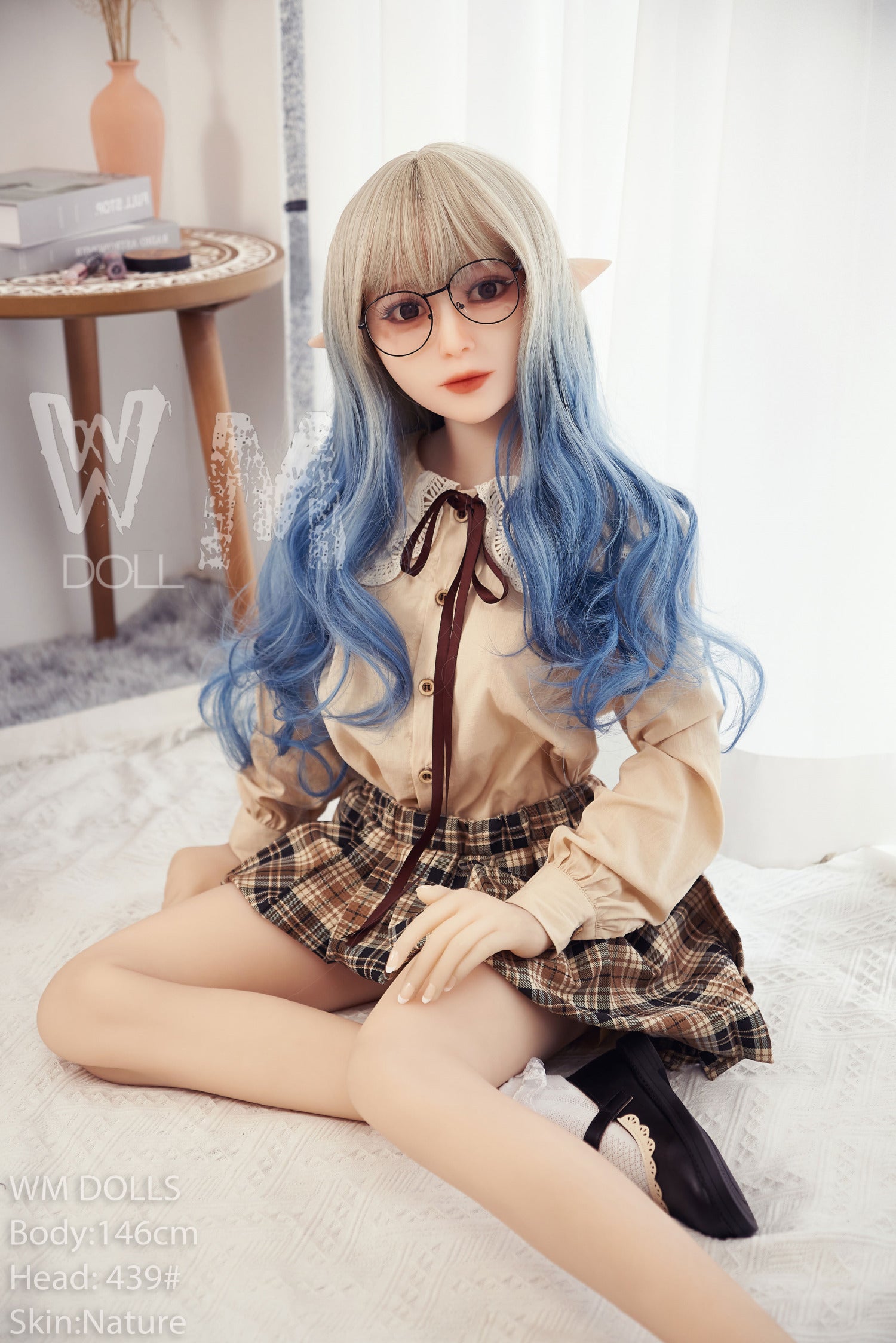 Akari poupée sexuelle (WM-Doll Bonnet C 146 cm #439 TPE)
