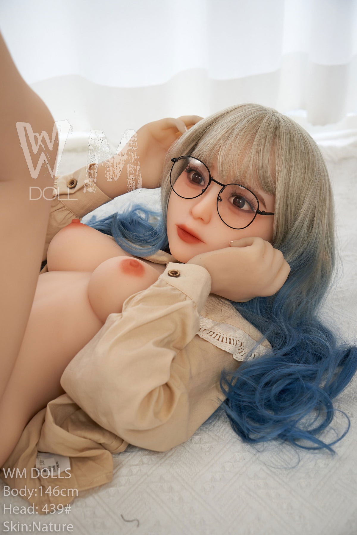Akari poupée sexuelle (WM-Doll Bonnet C 146 cm #439 TPE)