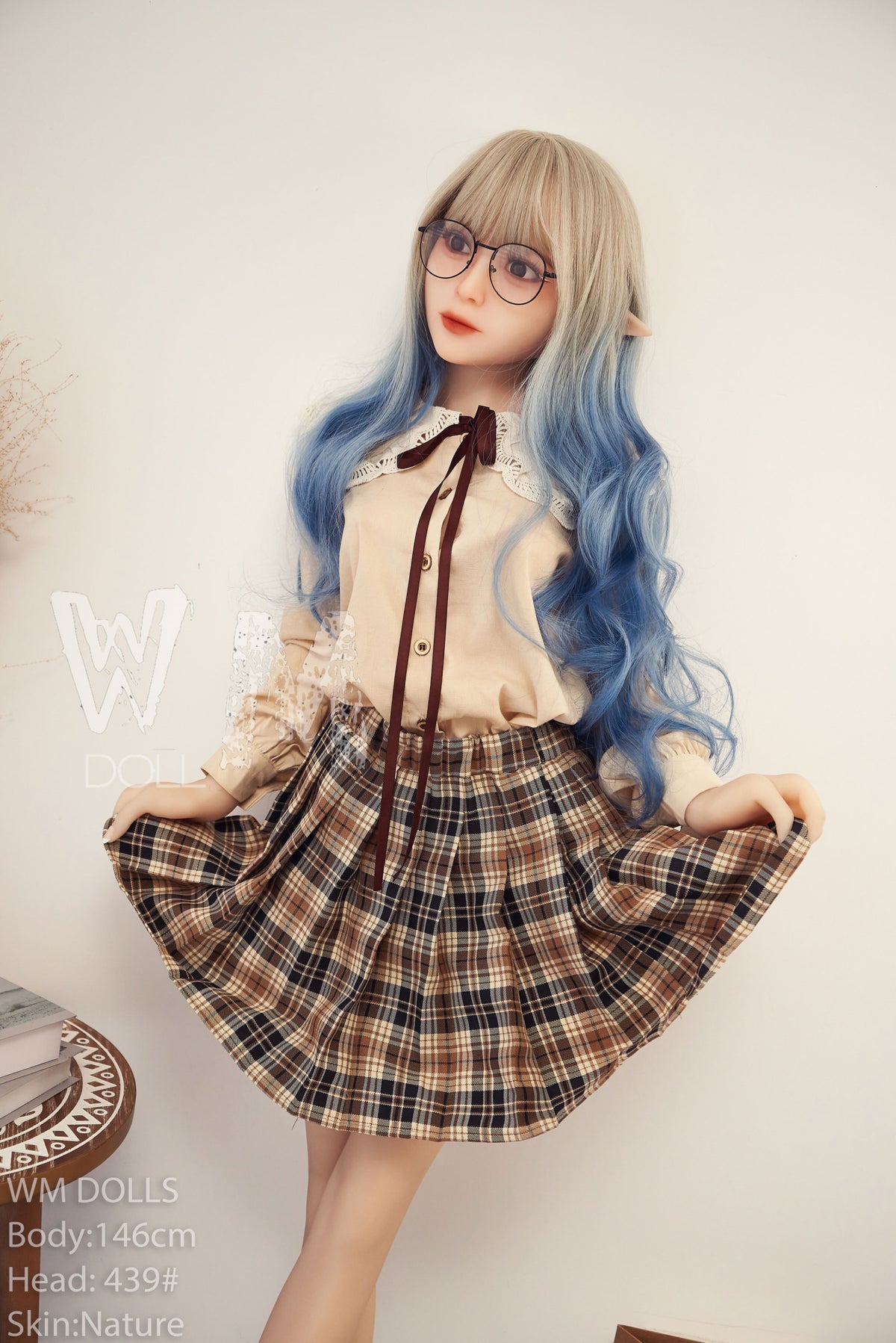 Akari poupée sexuelle (WM-Doll Bonnet C 146 cm #439 TPE)