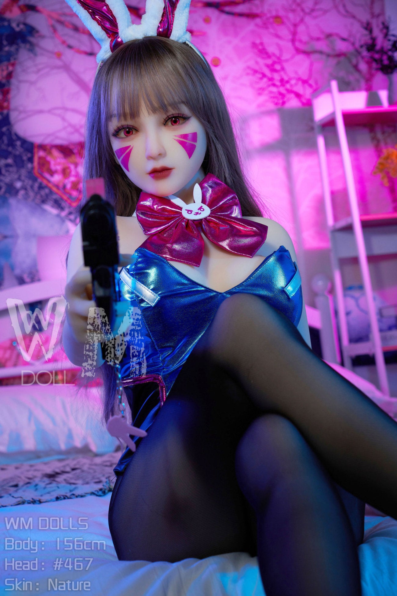 D.va poupée sexuelle (WM-Doll 156cm Cup CUP # 467 TPE)
