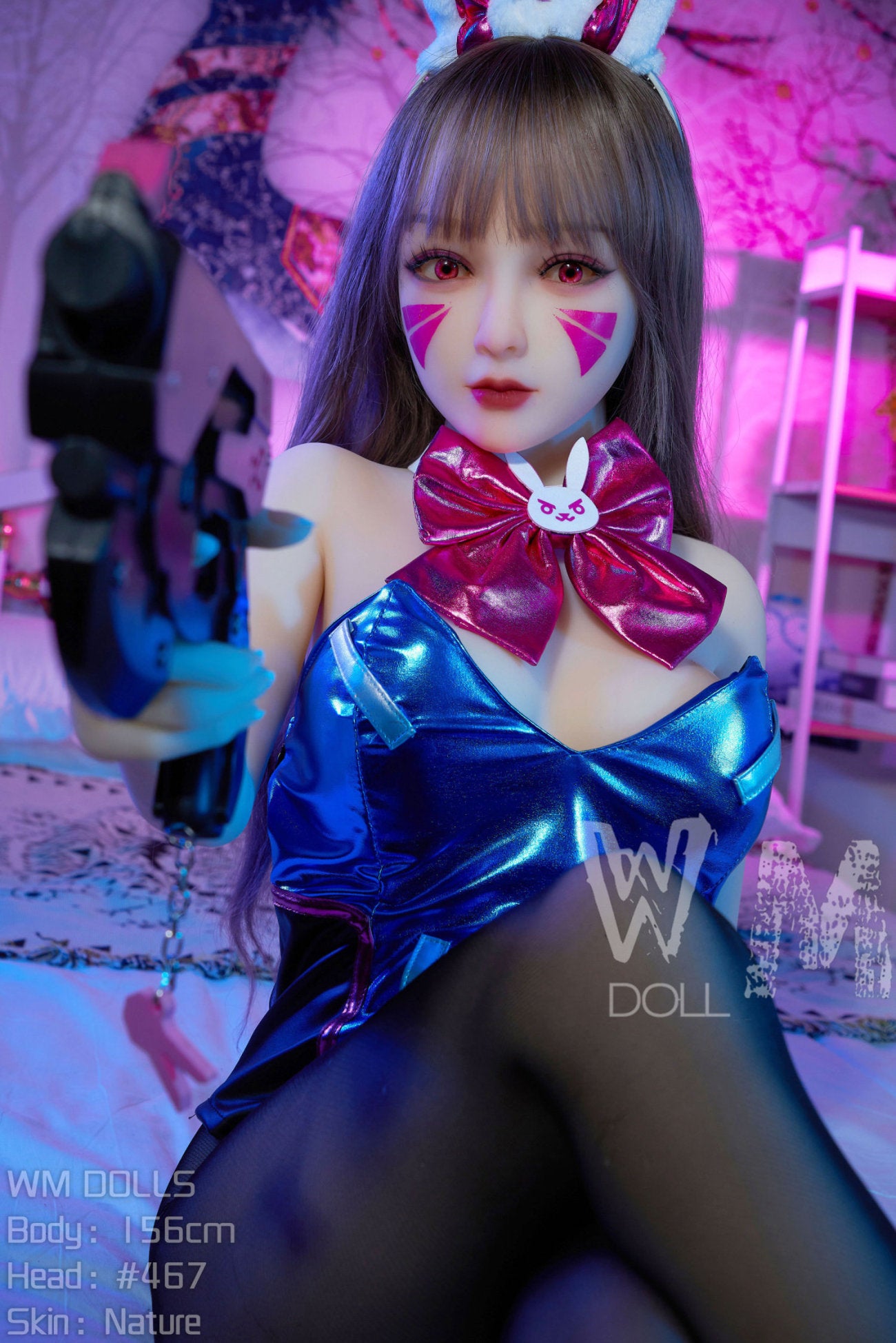 D.va poupée sexuelle (WM-Doll 156cm Cup CUP # 467 TPE)