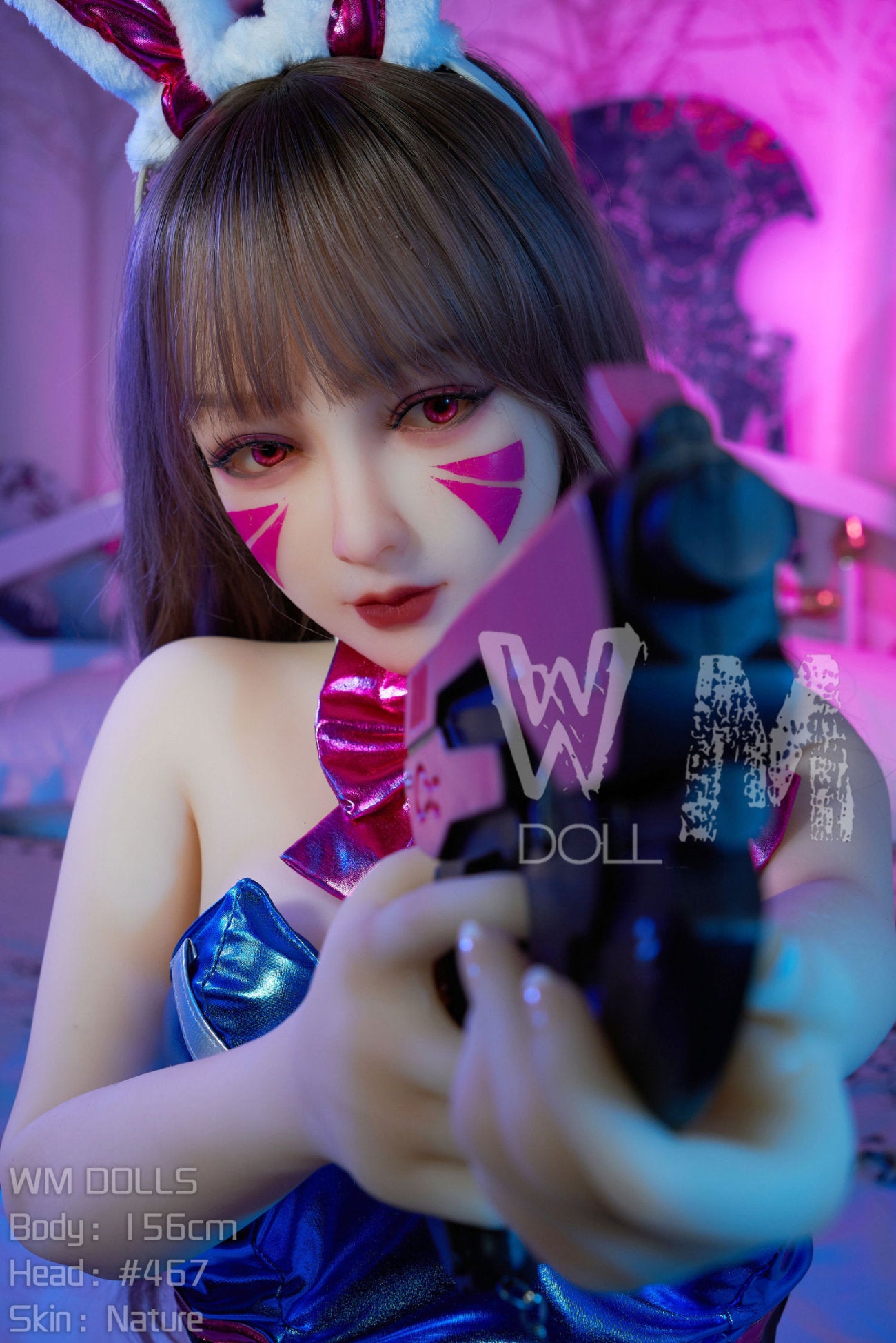 D.va poupée sexuelle (WM-Doll 156cm Cup CUP # 467 TPE)