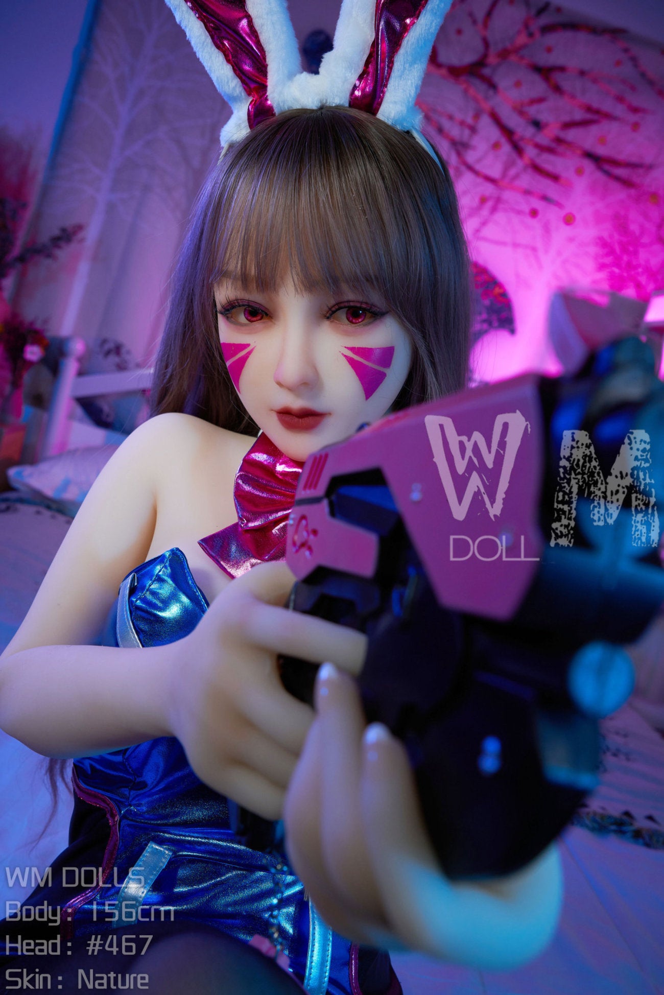 D.va poupée sexuelle (WM-Doll 156cm Cup CUP # 467 TPE)