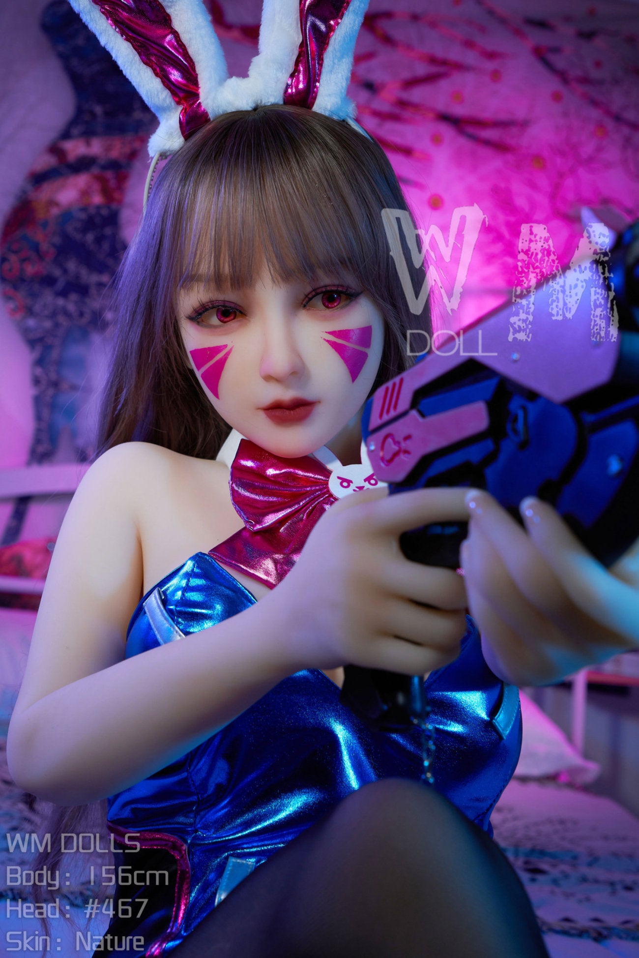 D.va poupée sexuelle (WM-Doll 156cm Cup CUP # 467 TPE)
