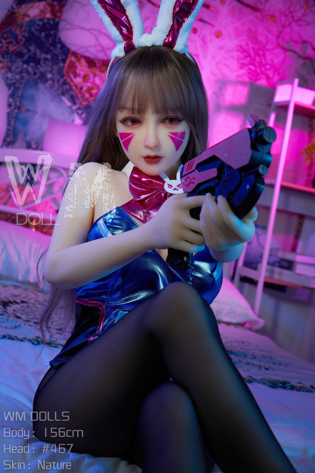 D.va poupée sexuelle (WM-Doll 156cm Cup CUP # 467 TPE)