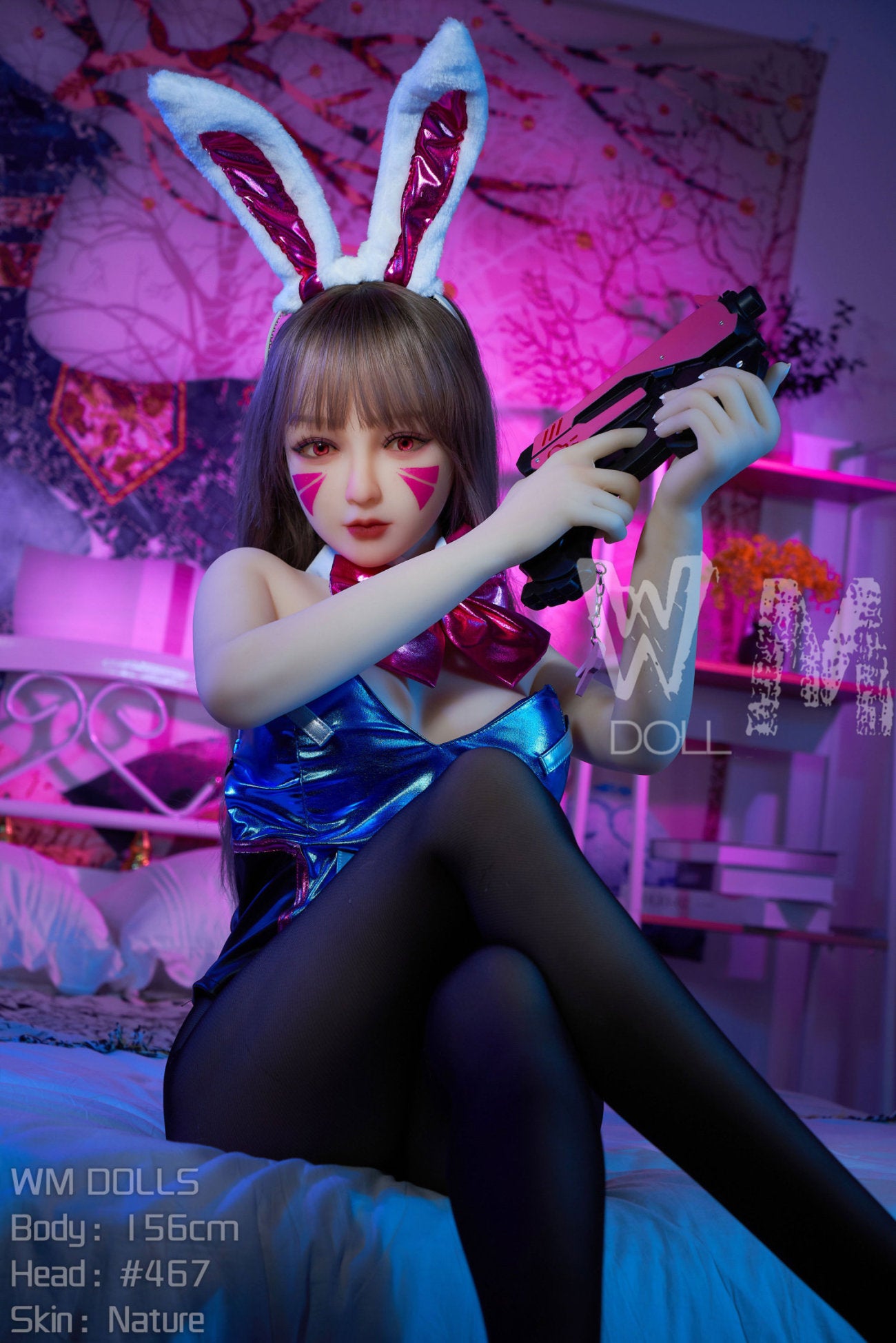 D.va poupée sexuelle (WM-Doll 156cm Cup CUP # 467 TPE)