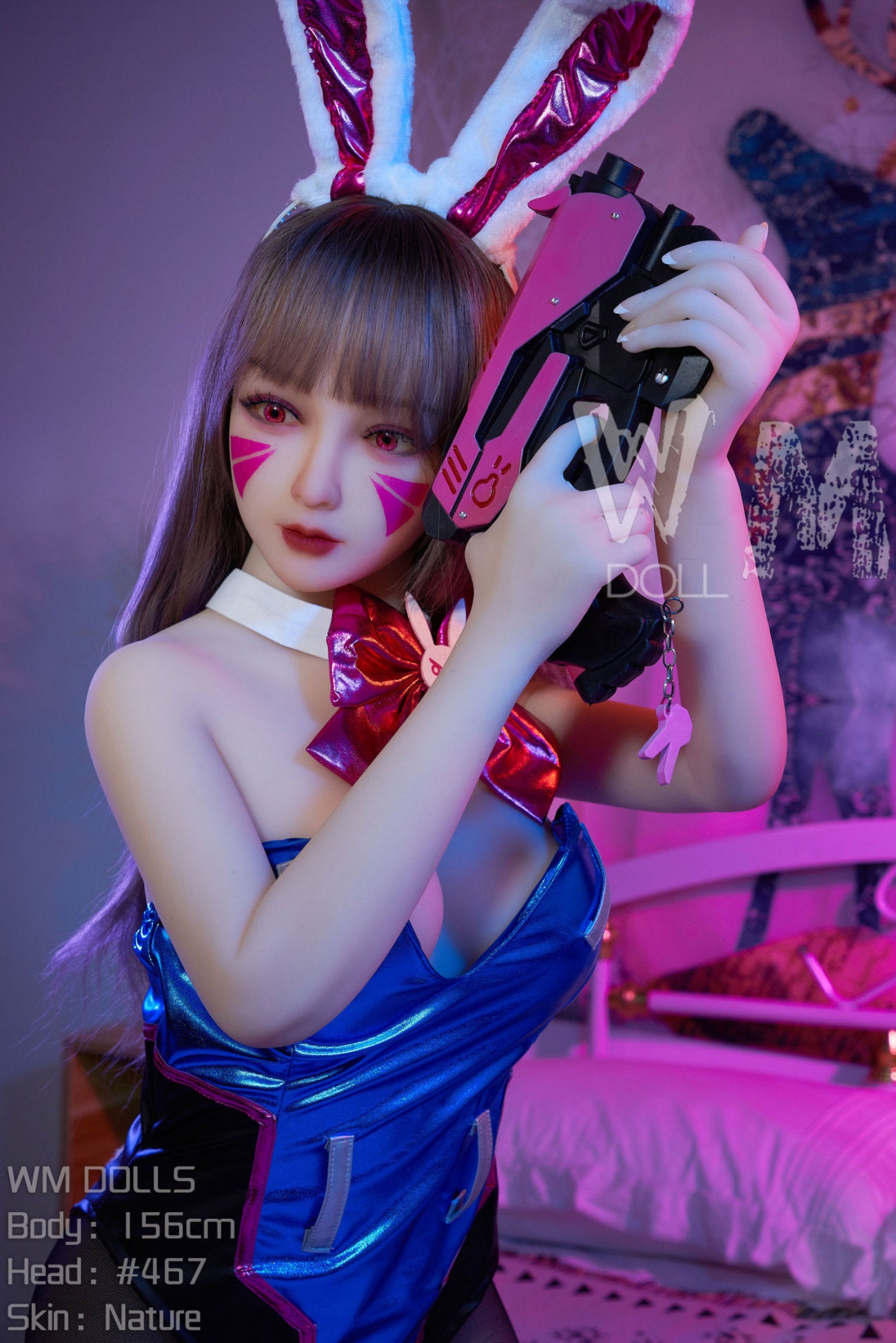 D.va poupée sexuelle (WM-Doll 156cm Cup CUP # 467 TPE)
