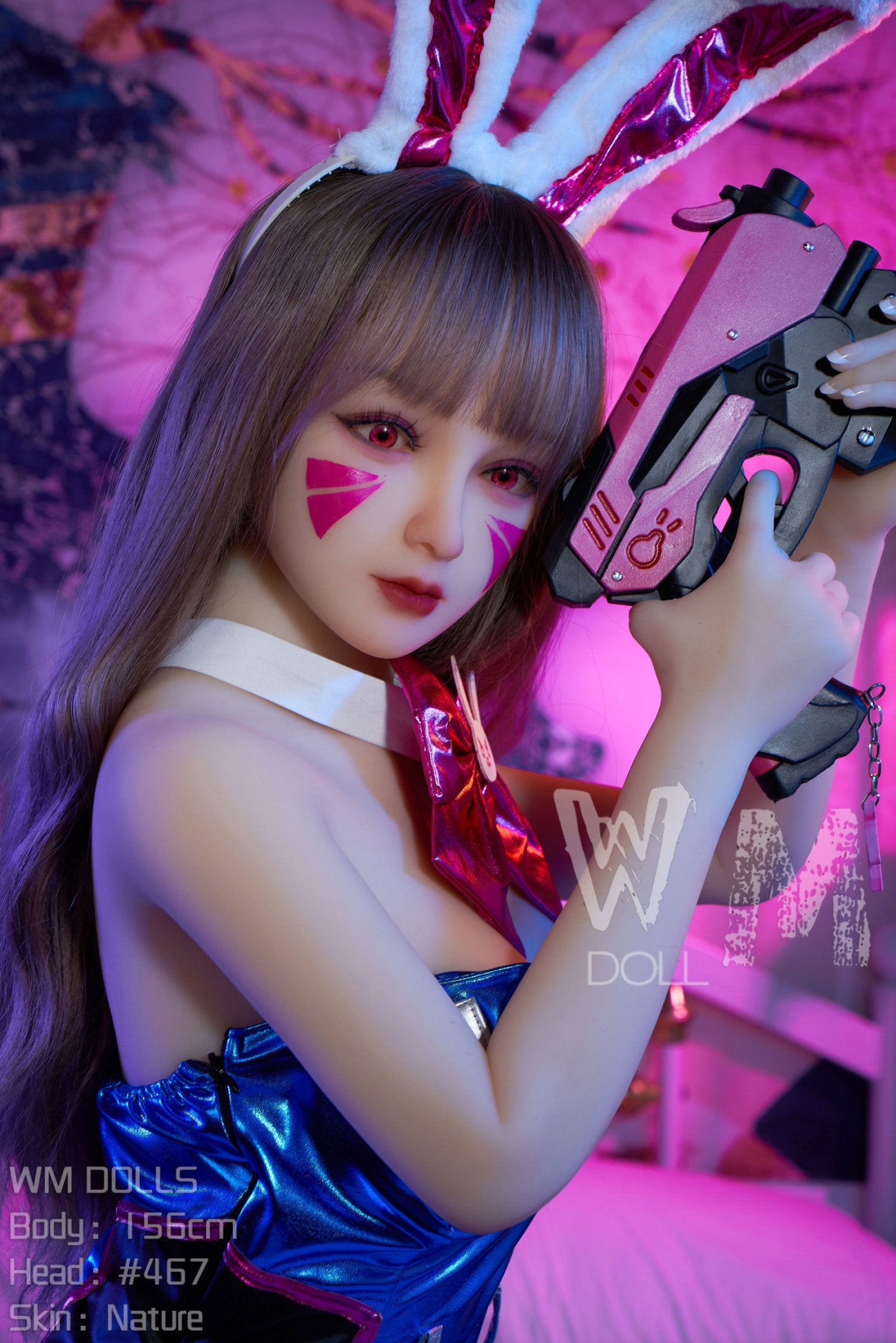 D.va poupée sexuelle (WM-Doll 156cm Cup CUP # 467 TPE)