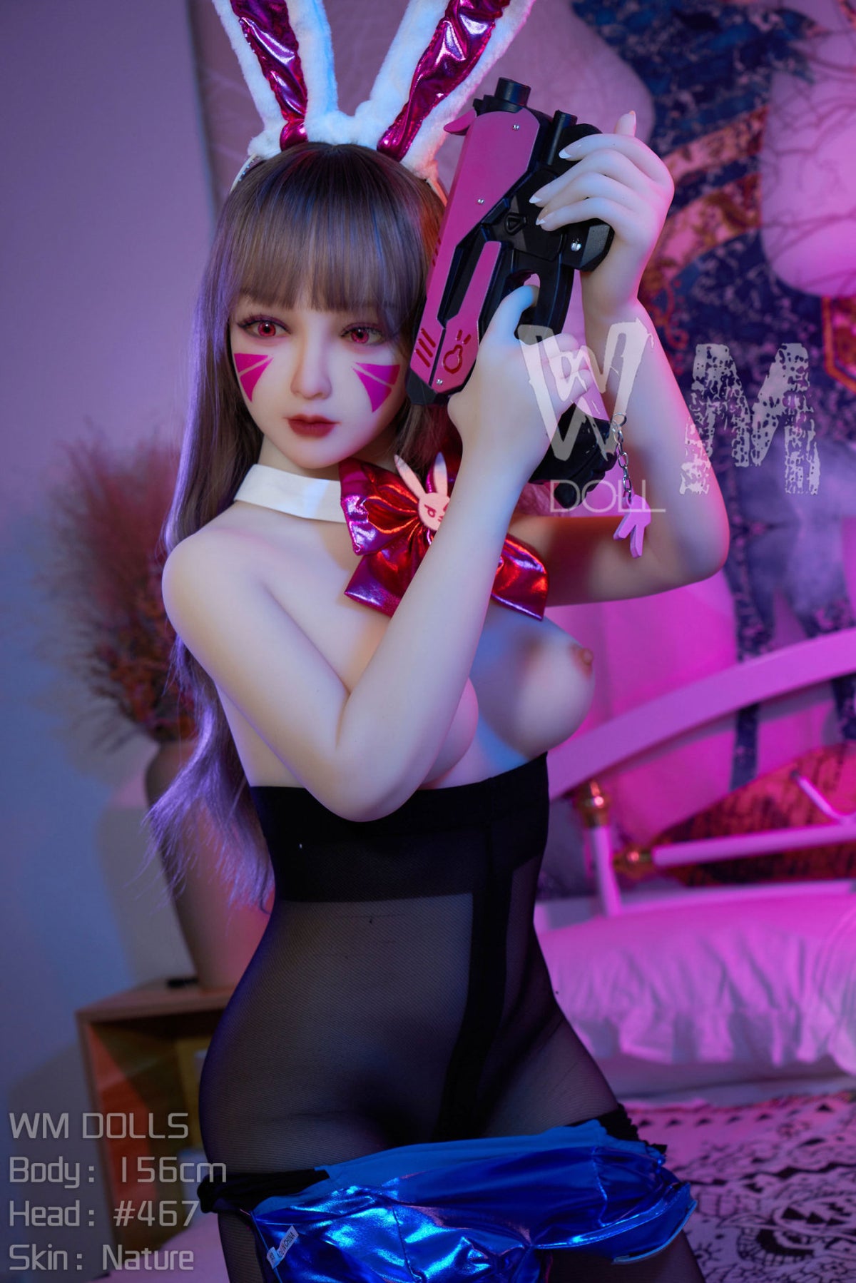 D. VA poupée sexuelle (WM-Doll Bonnet C 156 cm #467 TPE)