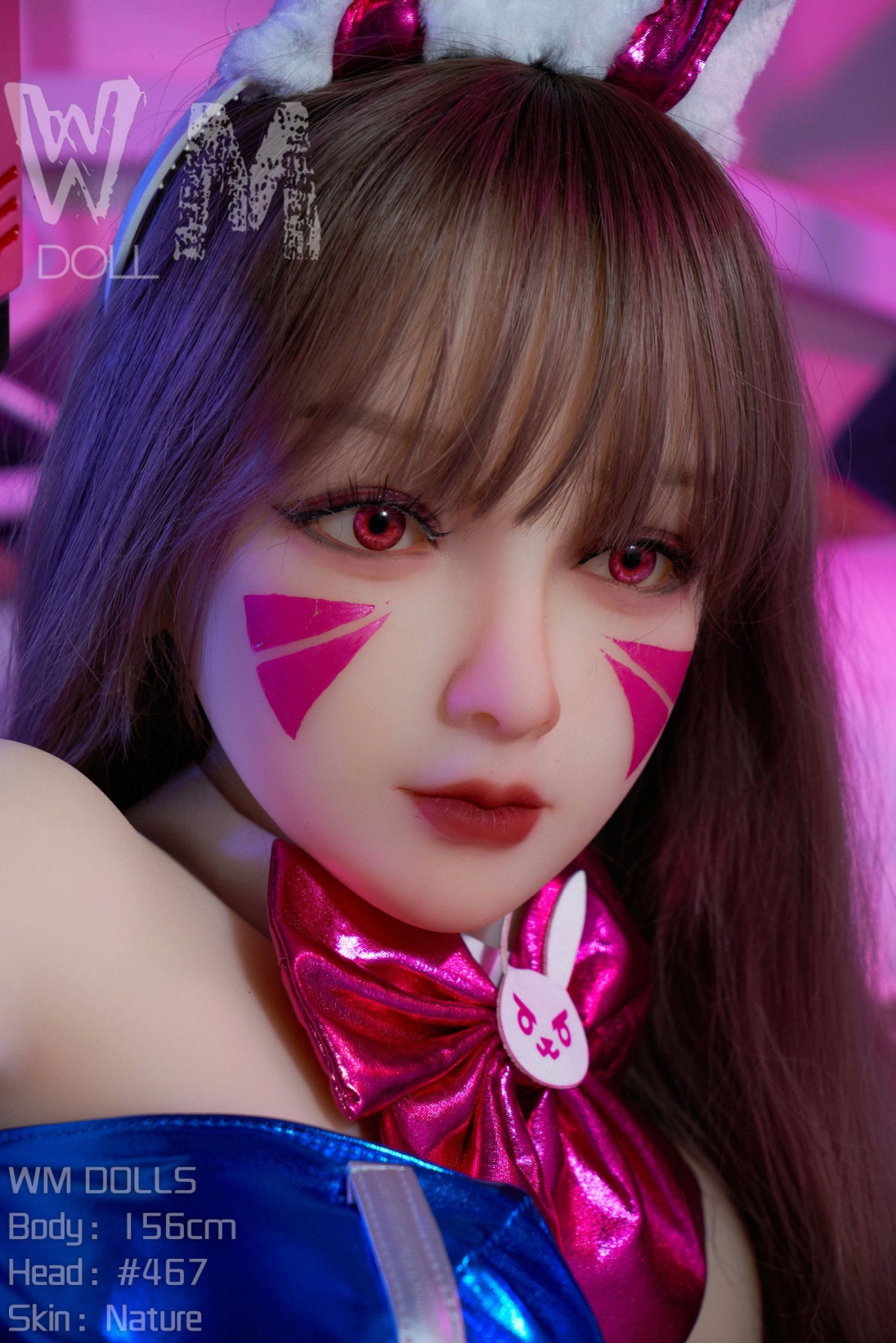 D.va poupée sexuelle (WM-Doll 156cm Cup CUP # 467 TPE)