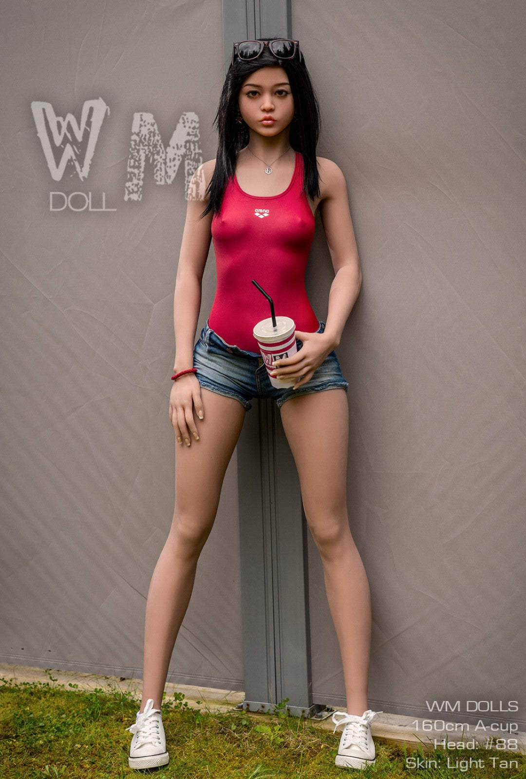 Kiara poupée sexuelle (WM-Doll 160cm A-Cup # 88 TPE)