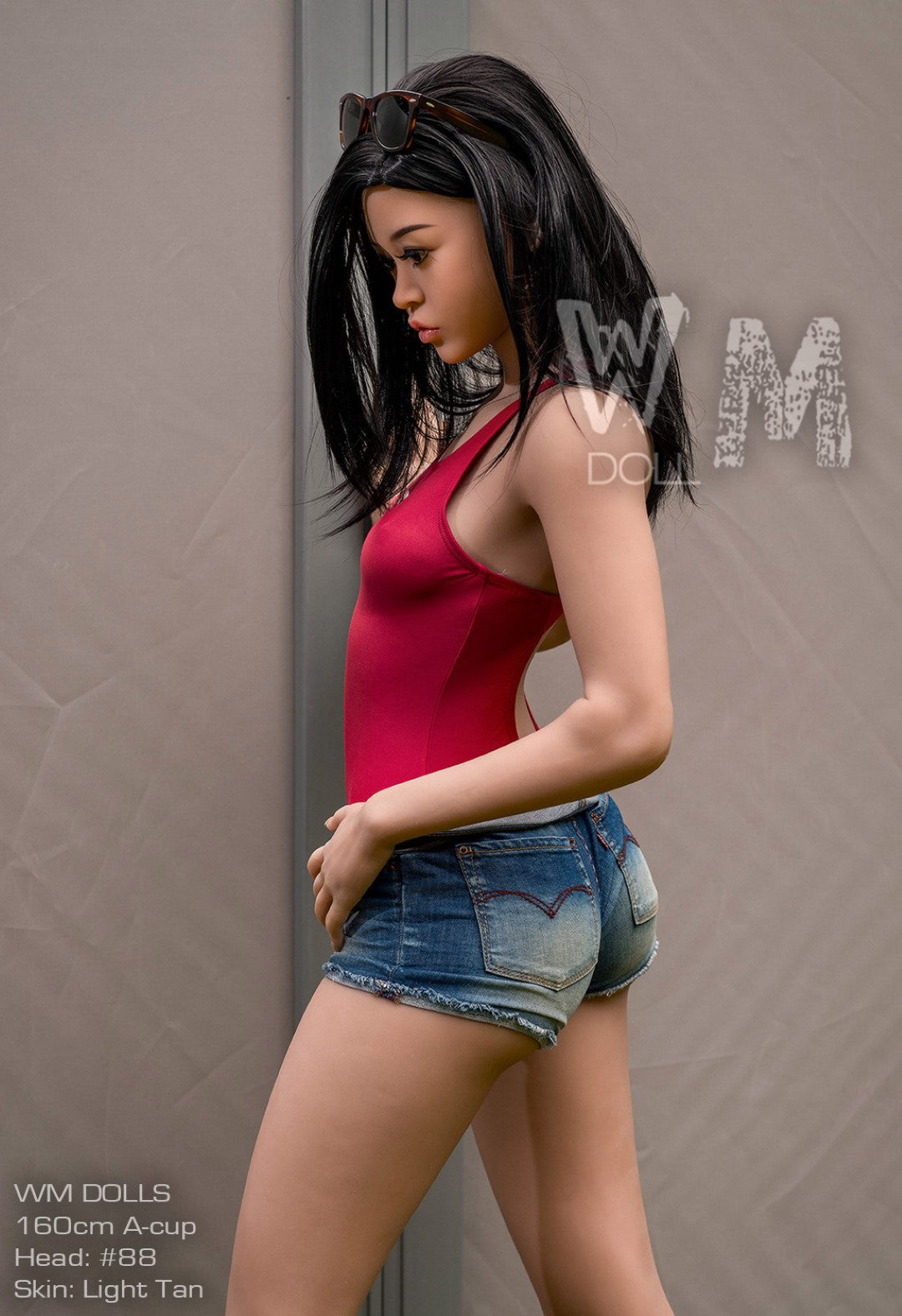 Kiara poupée sexuelle (WM-Doll 160cm A-Cup # 88 TPE)