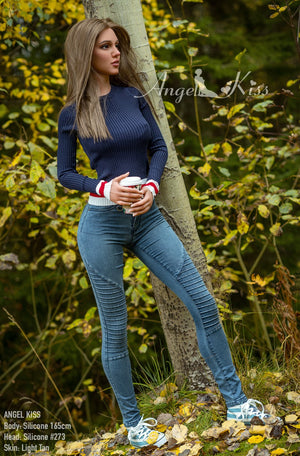 Paulina poupée sexuelle (AK-Doll 165cm D-Kupa # LS273 Silicone)