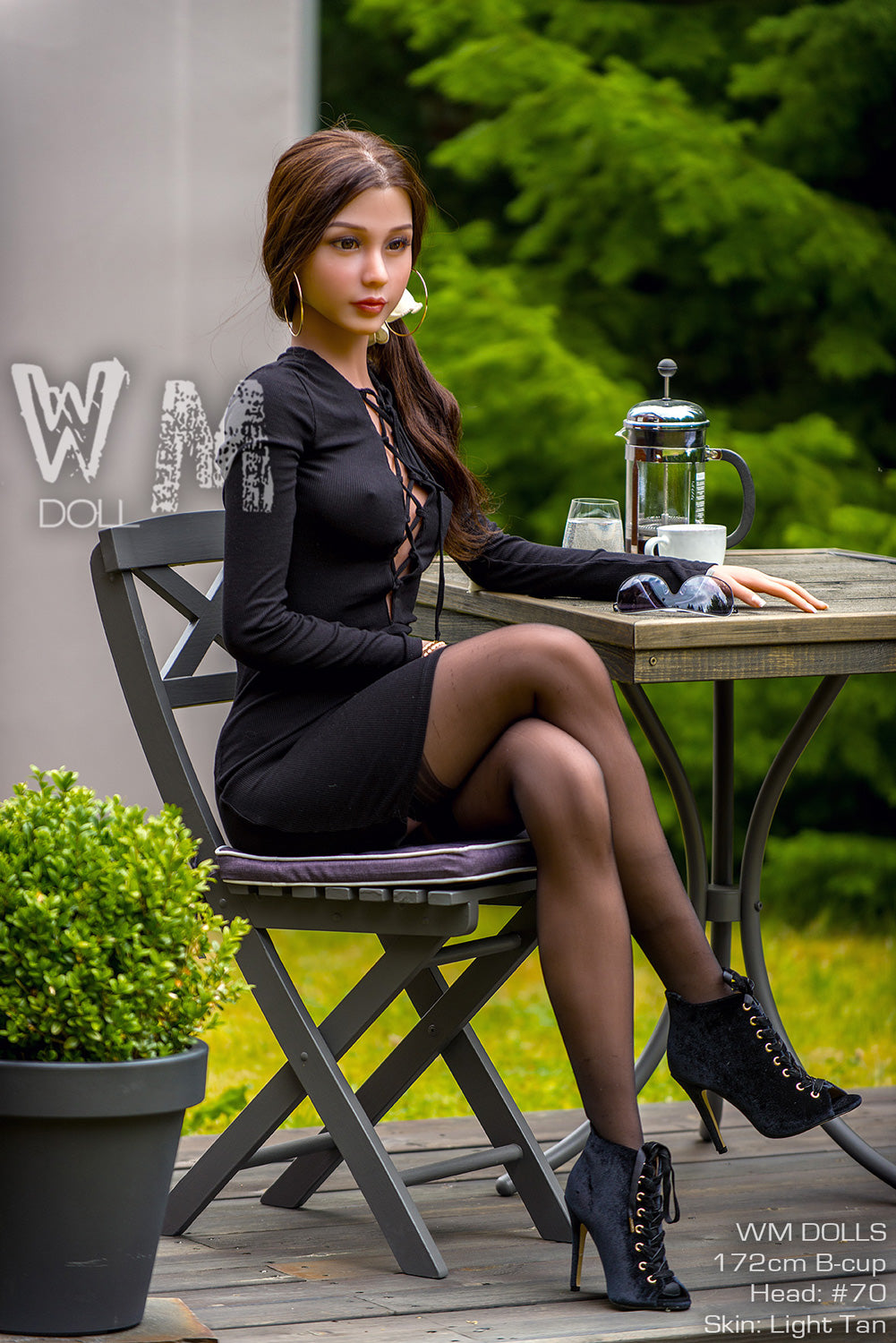 Lei Mei poupée sexuelle (WM-Doll 172cm B-cup # 70 TPE)