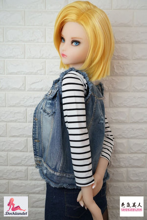 Lazuli Android 18 poupée sexuelle (Irokebijin 140 cm e-tpu TPE / silicone)