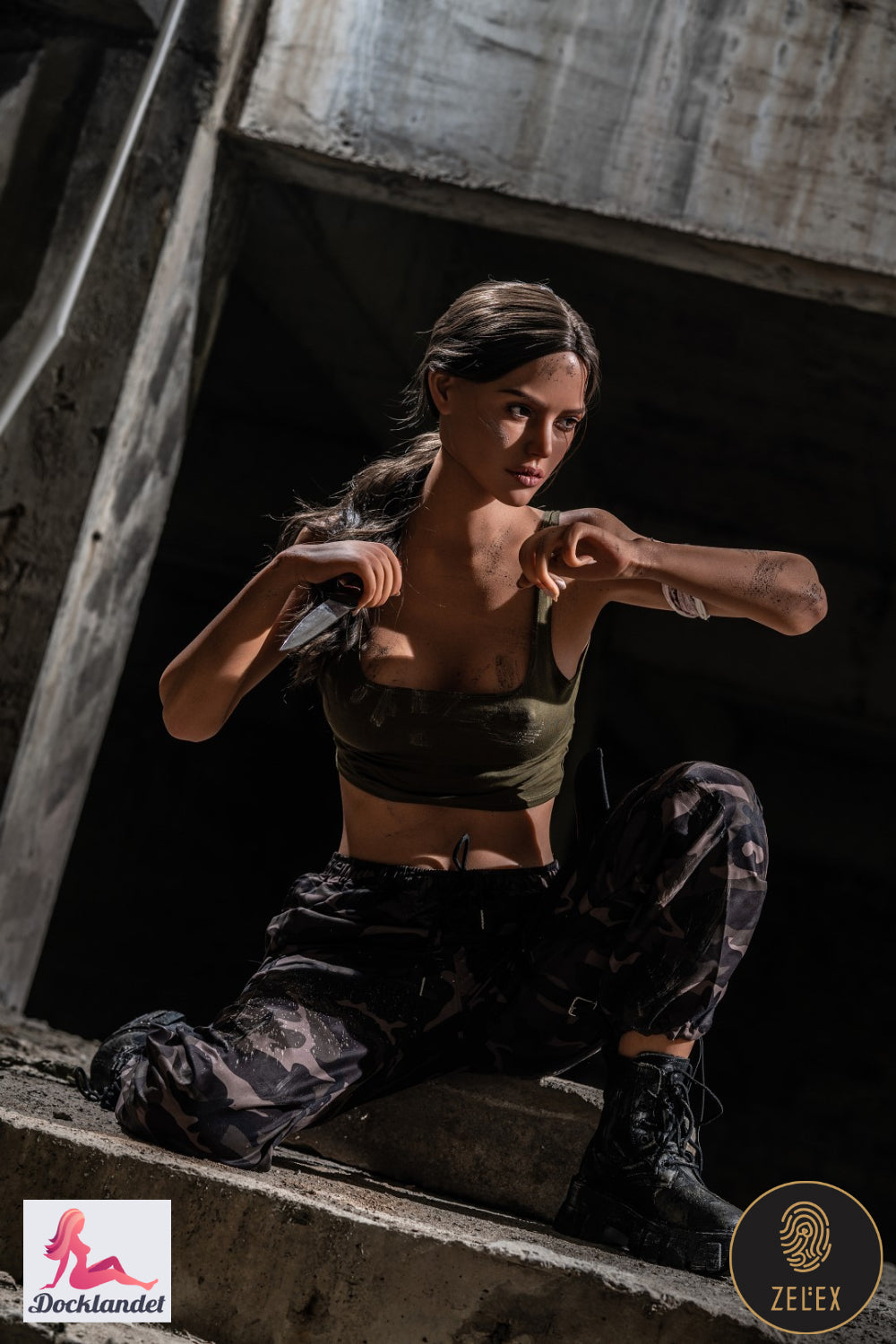 Karine poupée sexuelle (Zelex 170 cm C-Cup GE55 Silicone)