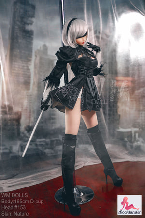Yorha 2b poupée sexuelle (WM-Doll 165cm D-Kupa # 153 TPE)