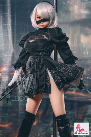 Yorha 2b poupée sexuelle (WM-Doll 165cm D-Kupa # 153 TPE)