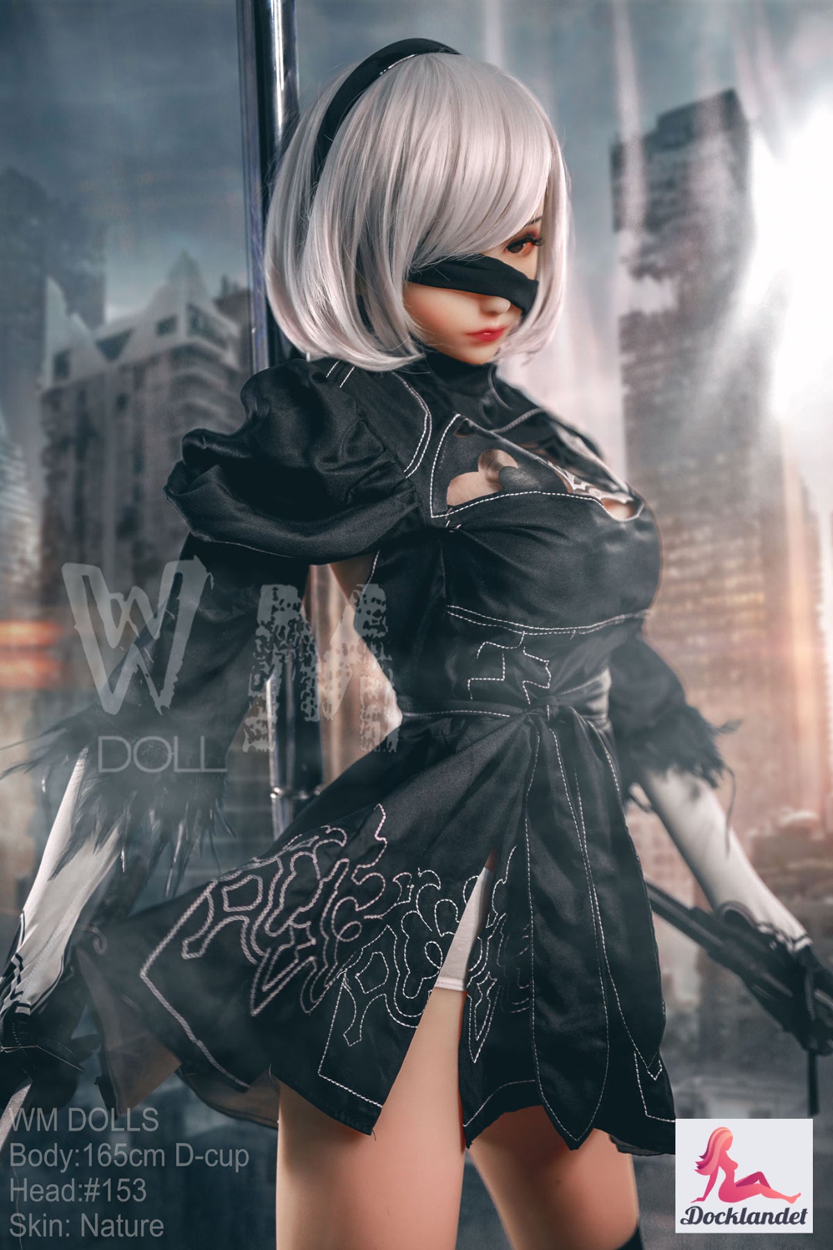Yora 2b poupée sexuelle (WM-Doll 165 cm D-Kupa #153 TPE)