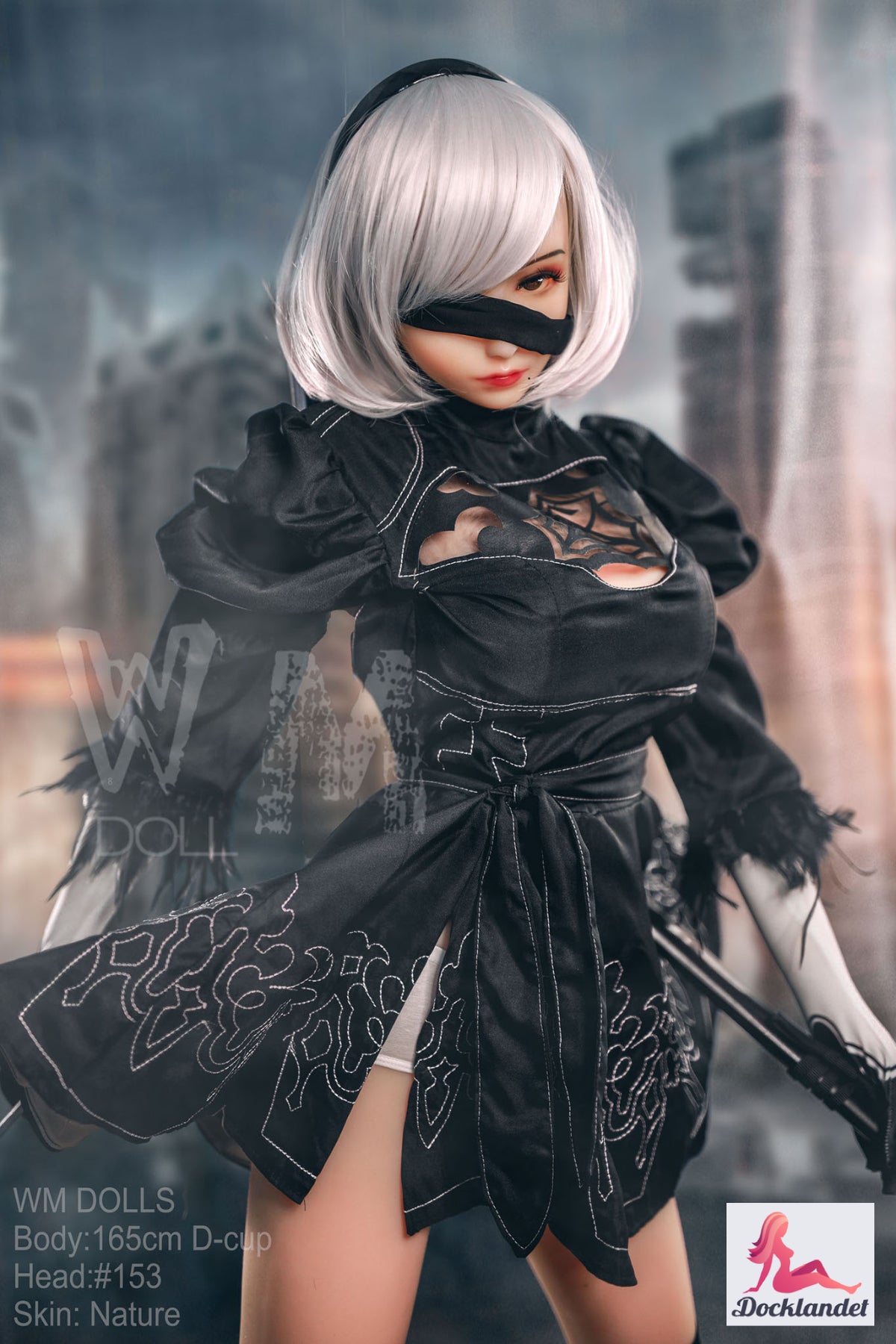 Yora 2b poupée sexuelle (WM-Doll 165 cm D-Kupa #153 TPE)